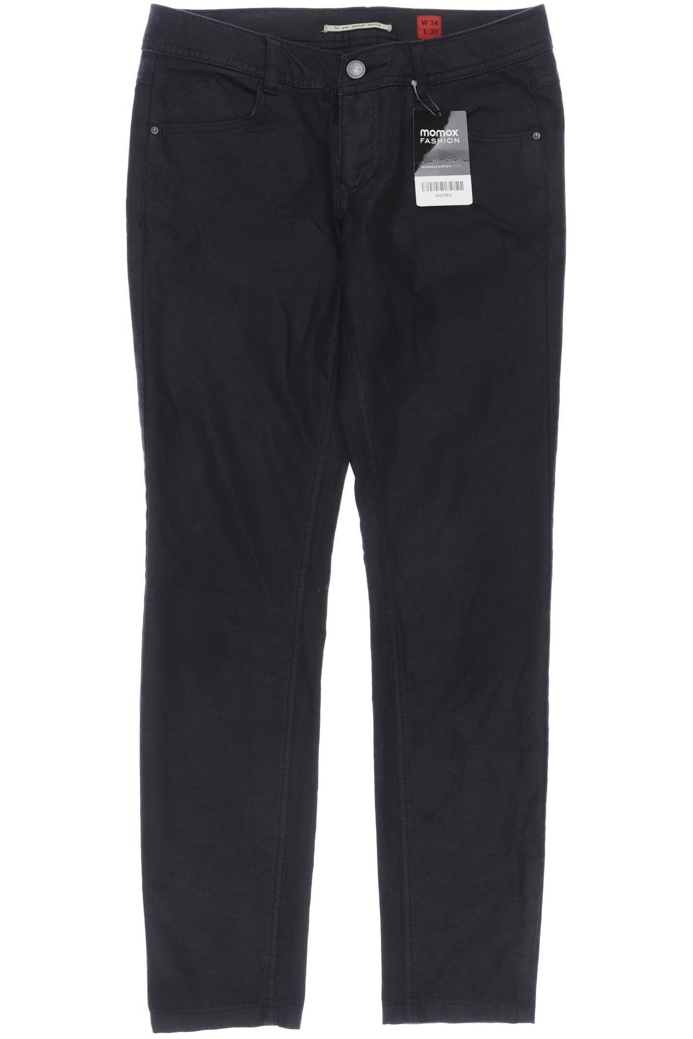 

QS by s.Oliver Damen Stoffhose, schwarz, Gr. 34