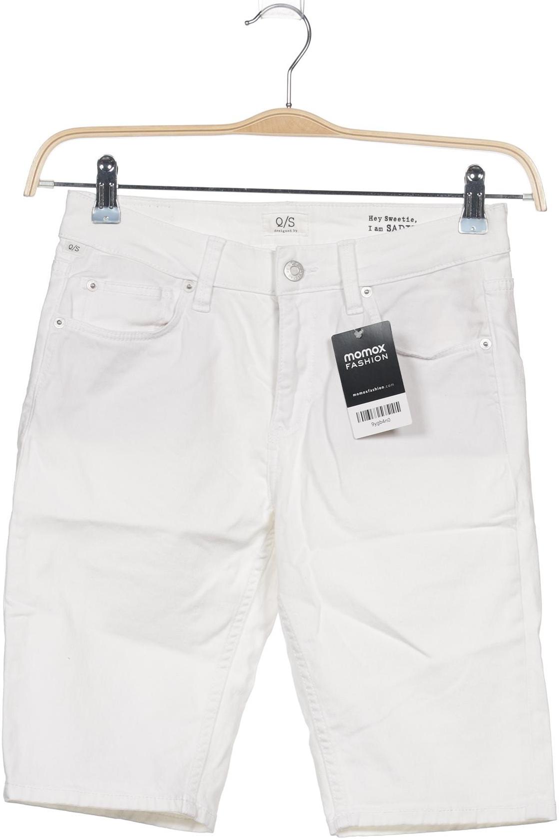 

QS by s.Oliver Damen Shorts, weiß, Gr. 34