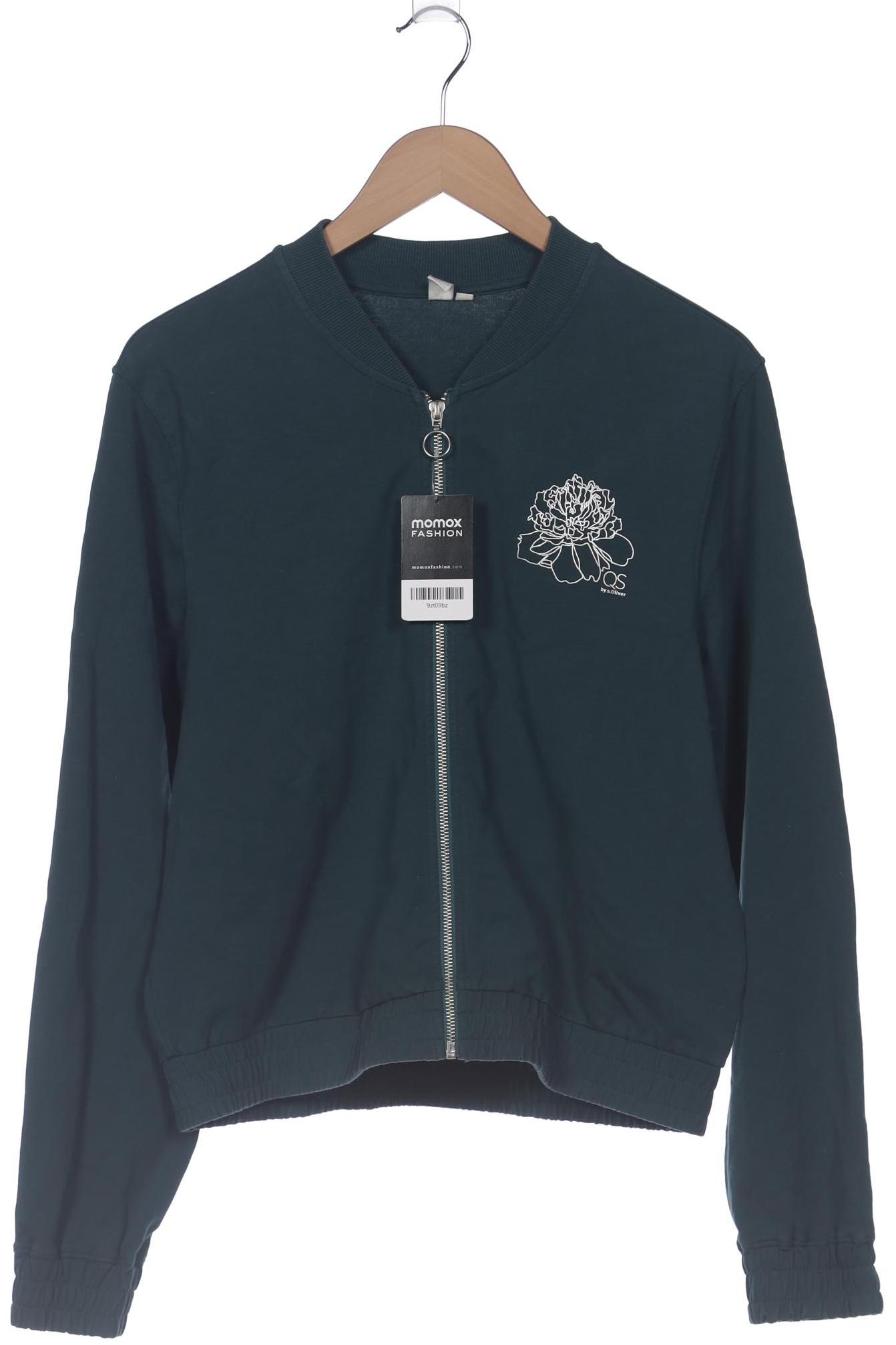 

QS by s.Oliver Damen Sweatshirt, grün, Gr. 38