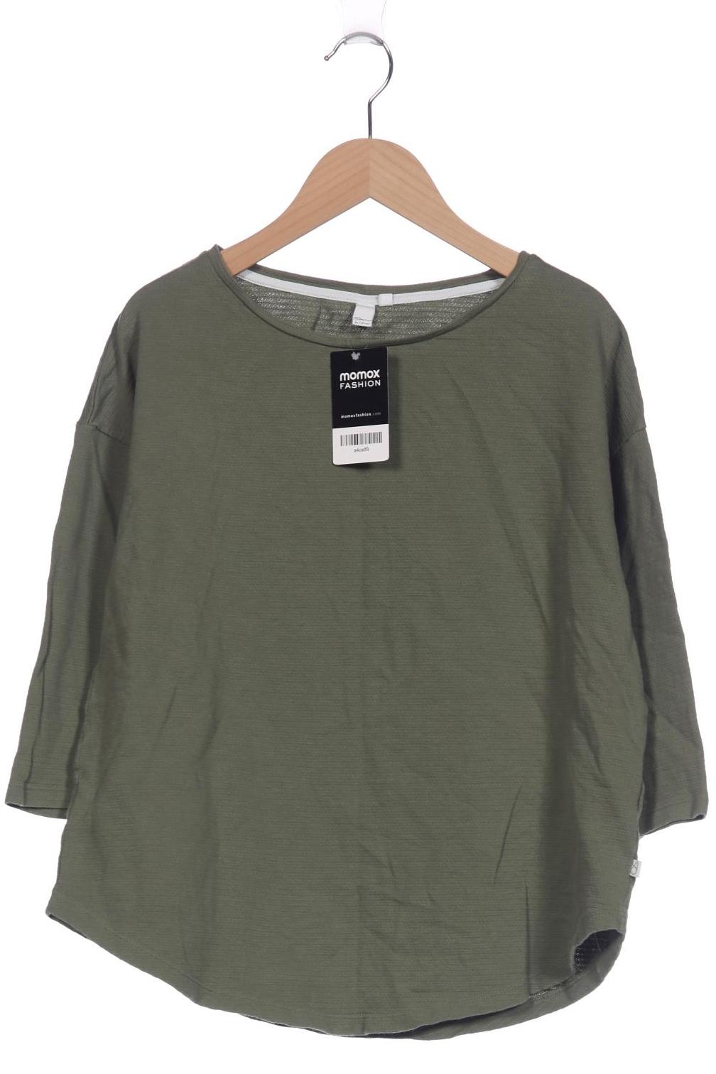 

QS by s.Oliver Damen Langarmshirt, grün, Gr. 38