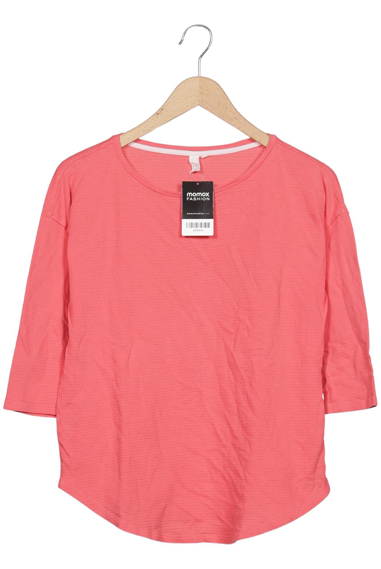 

QS by s.Oliver Damen Langarmshirt, pink, Gr. 36