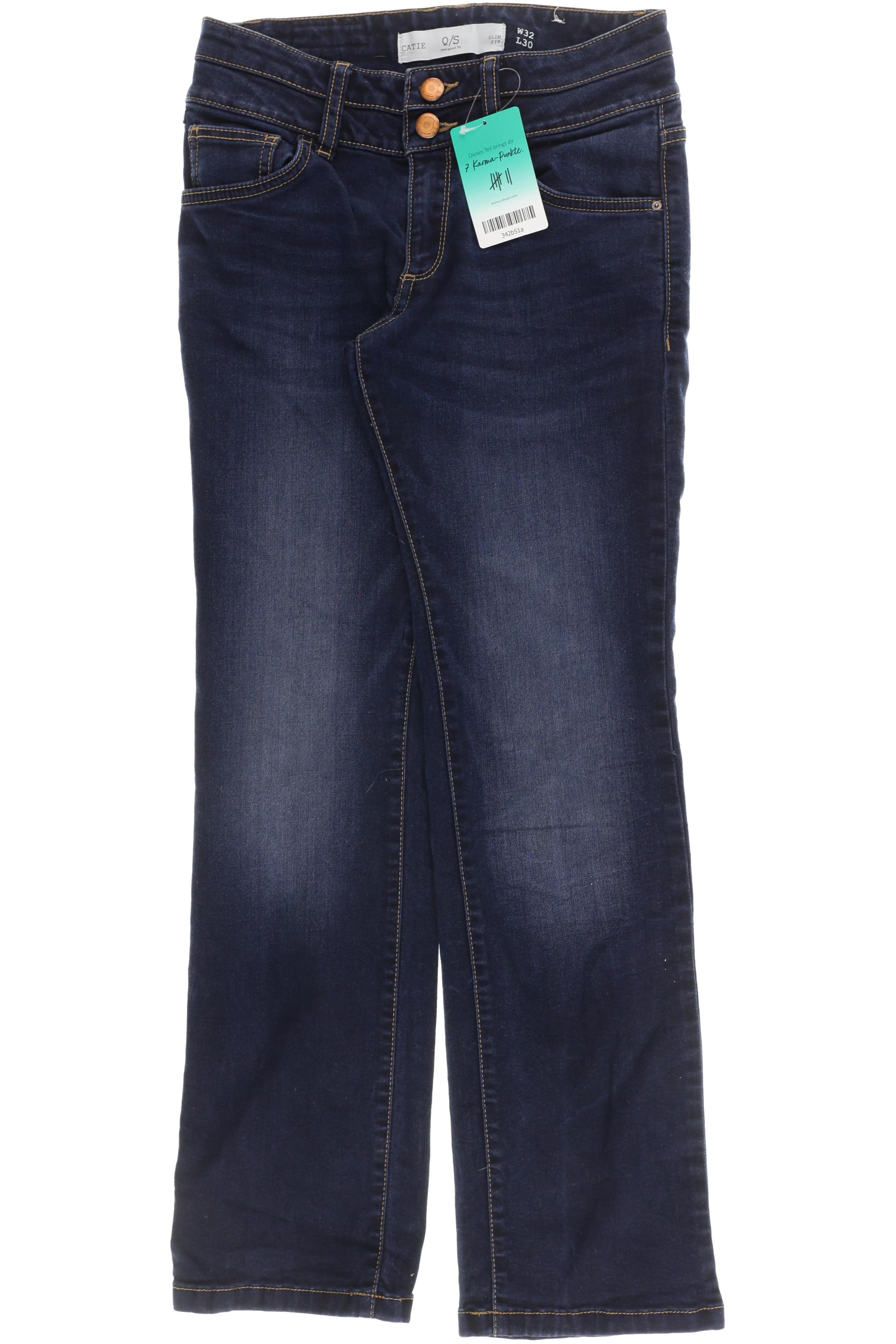 

QS by s.Oliver Damen Jeans, blau, Gr. 32