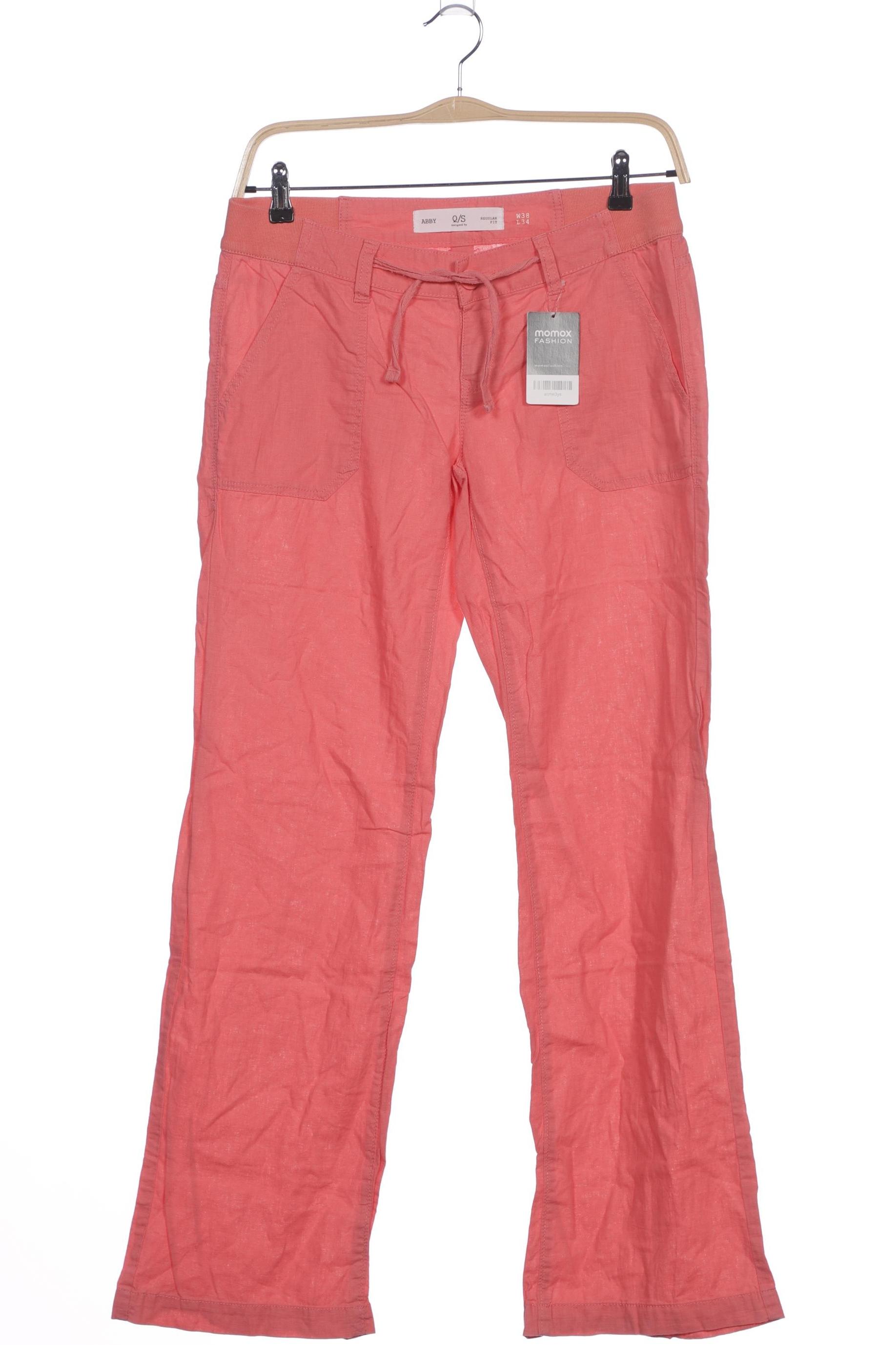 

QS by s.Oliver Damen Stoffhose, pink, Gr. 38
