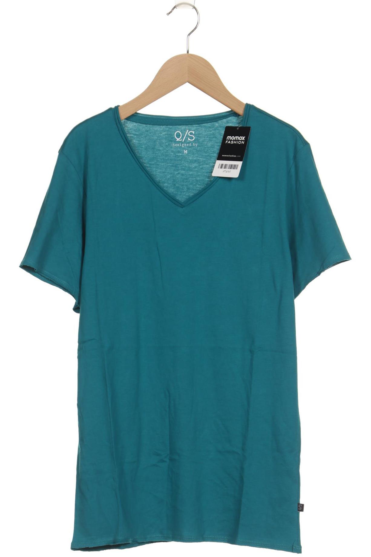 

QS by s.Oliver Herren T-Shirt, türkis, Gr. 48