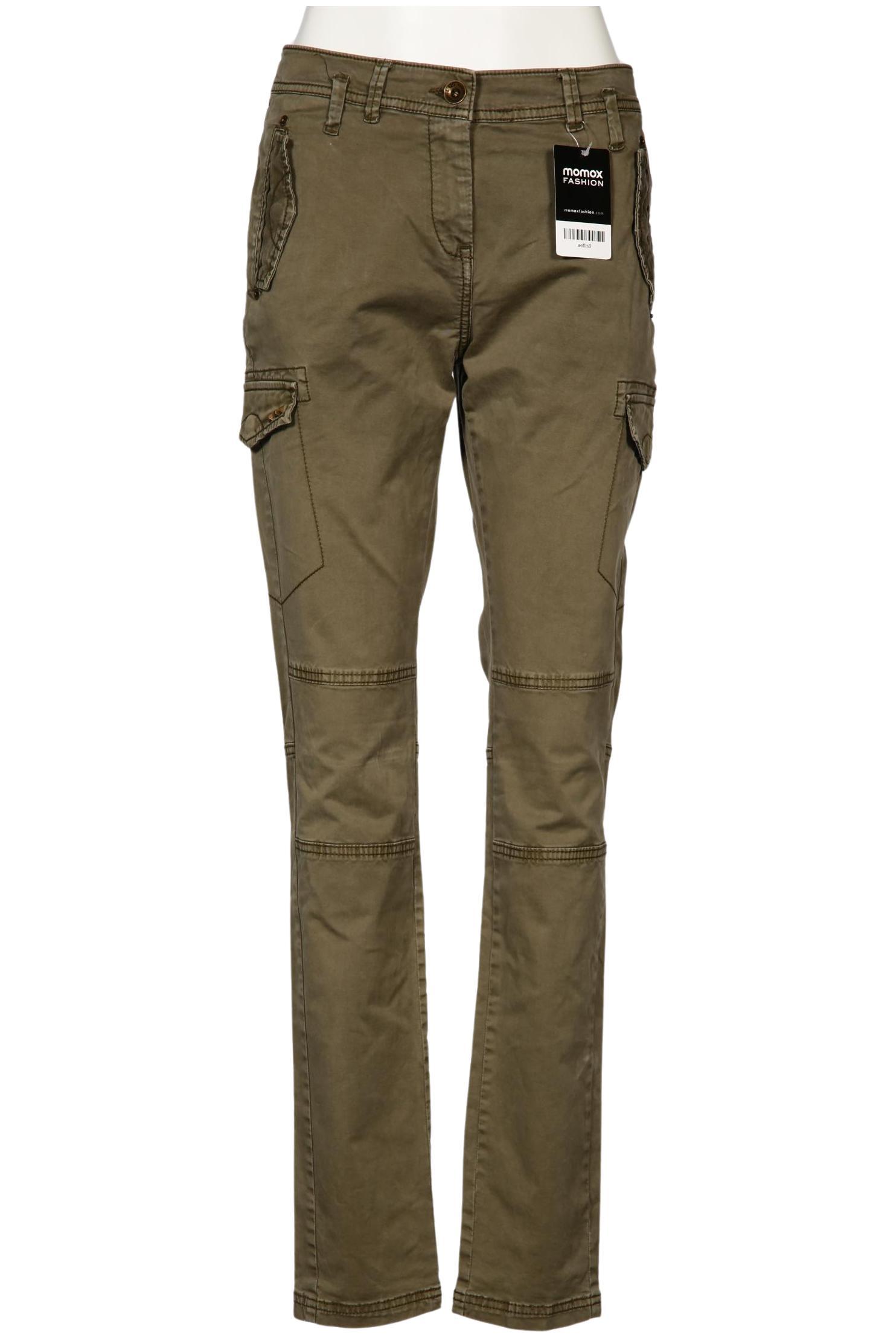 

QS by s.Oliver Damen Stoffhose, grün, Gr. 38