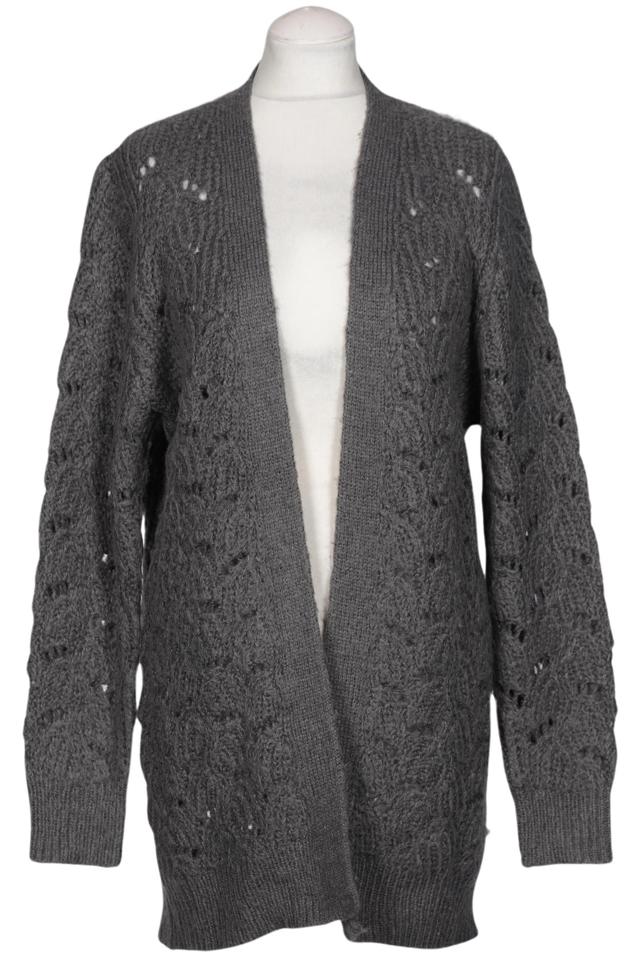 

QS by s.Oliver Damen Strickjacke, grau, Gr. 36