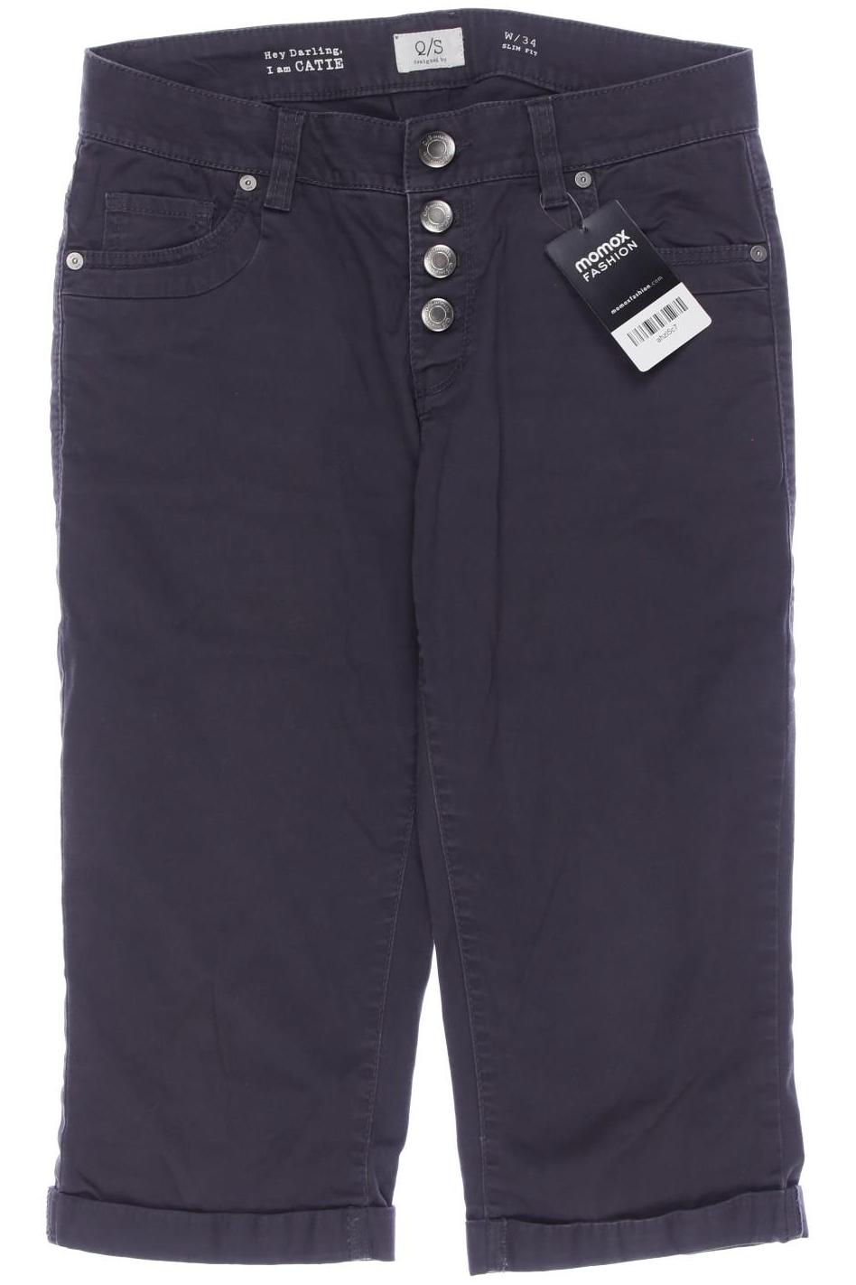 

QS by s.Oliver Damen Shorts, grau, Gr. 34