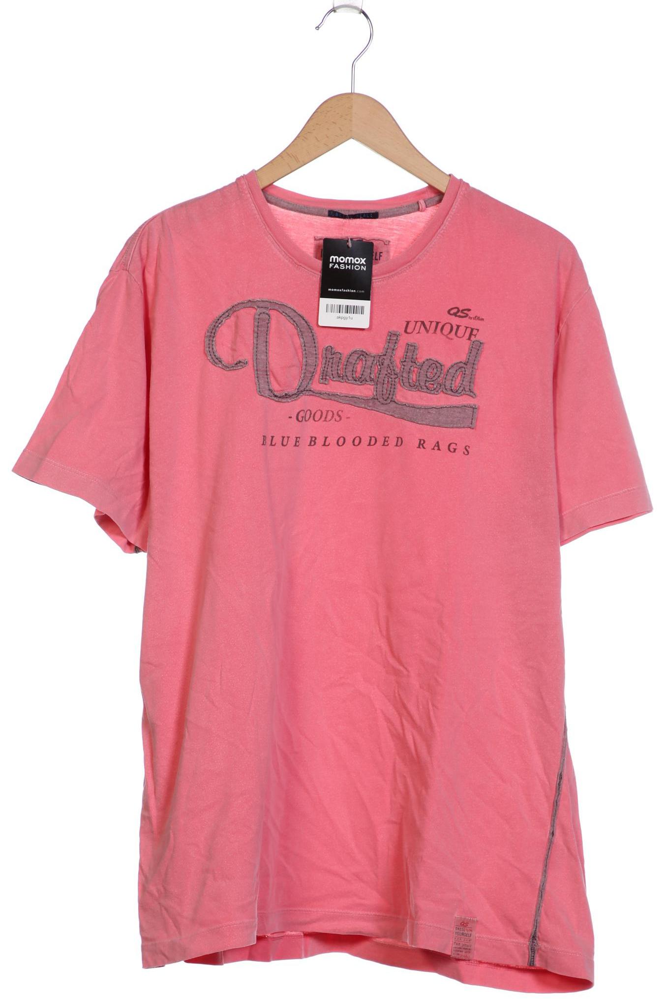 

QS by s.Oliver Herren T-Shirt, pink, Gr. 56