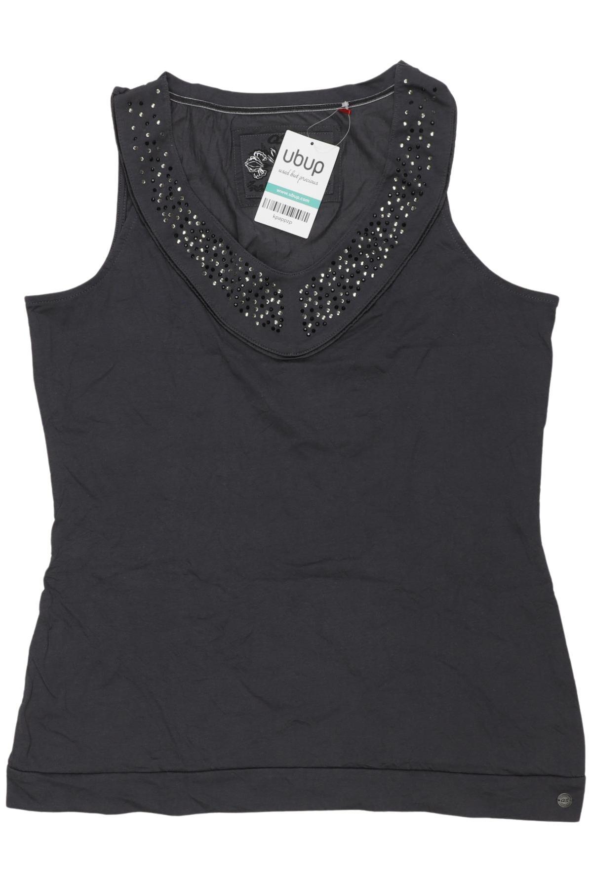 

QS by s.Oliver Damen Top, grau, Gr. 44