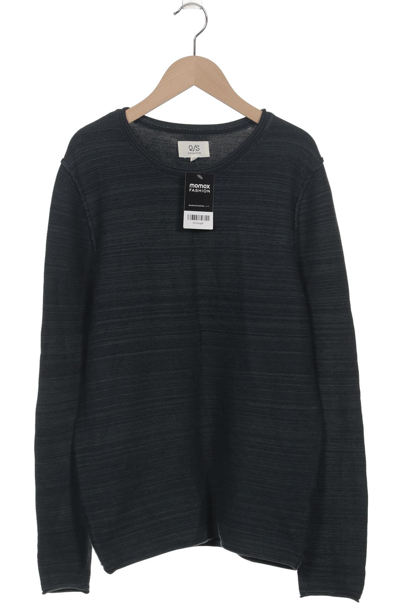 Thumbnail - QS by s.Oliver Herren Pullover, türkis, Gr. 48
