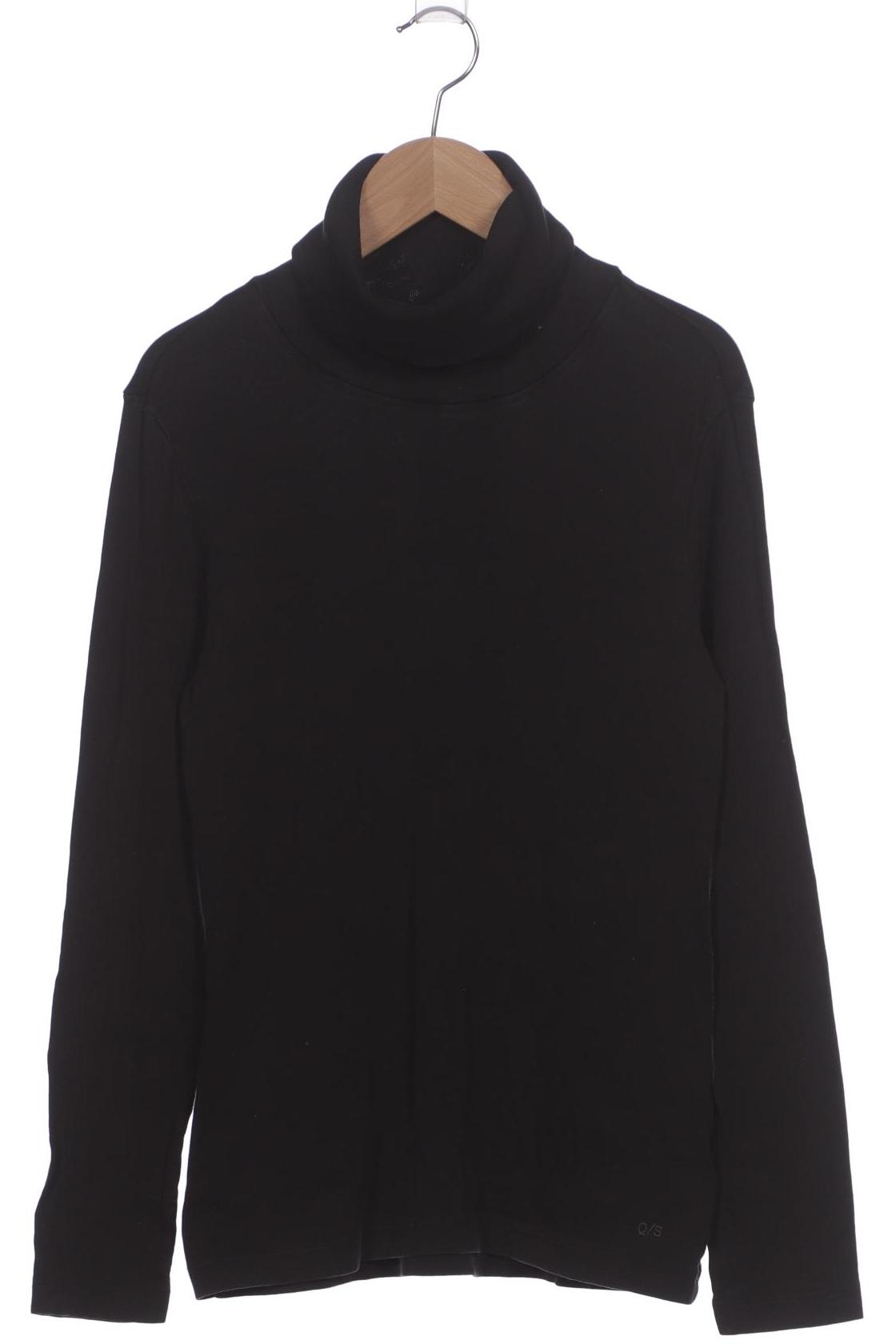 

QS by s.Oliver Damen Langarmshirt, schwarz, Gr. 38