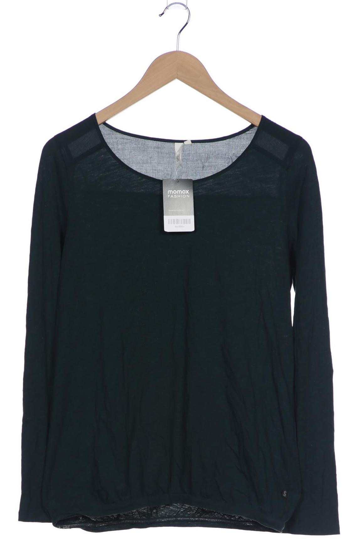 

QS by s.Oliver Damen Langarmshirt, grün, Gr. 42