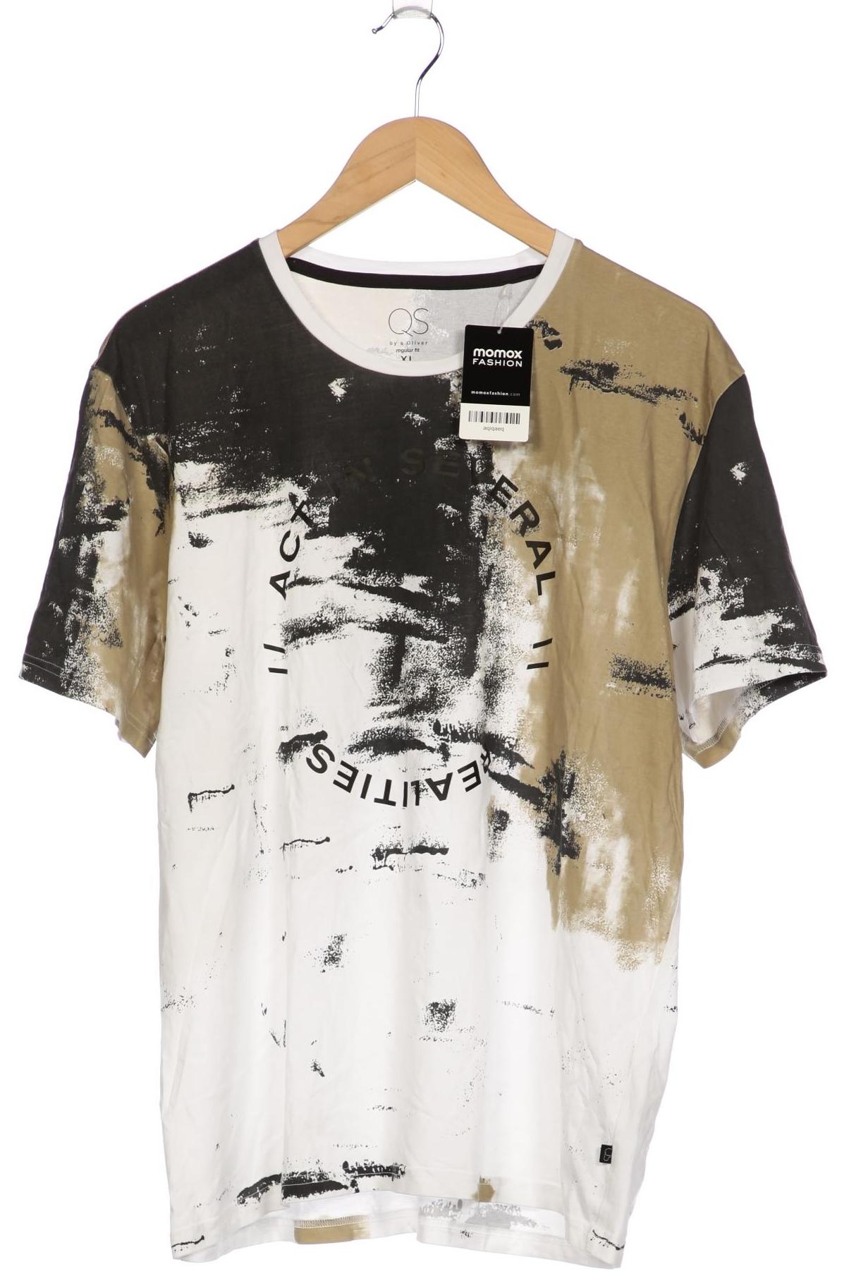 

QS by s.Oliver Herren T-Shirt, weiß, Gr. 54