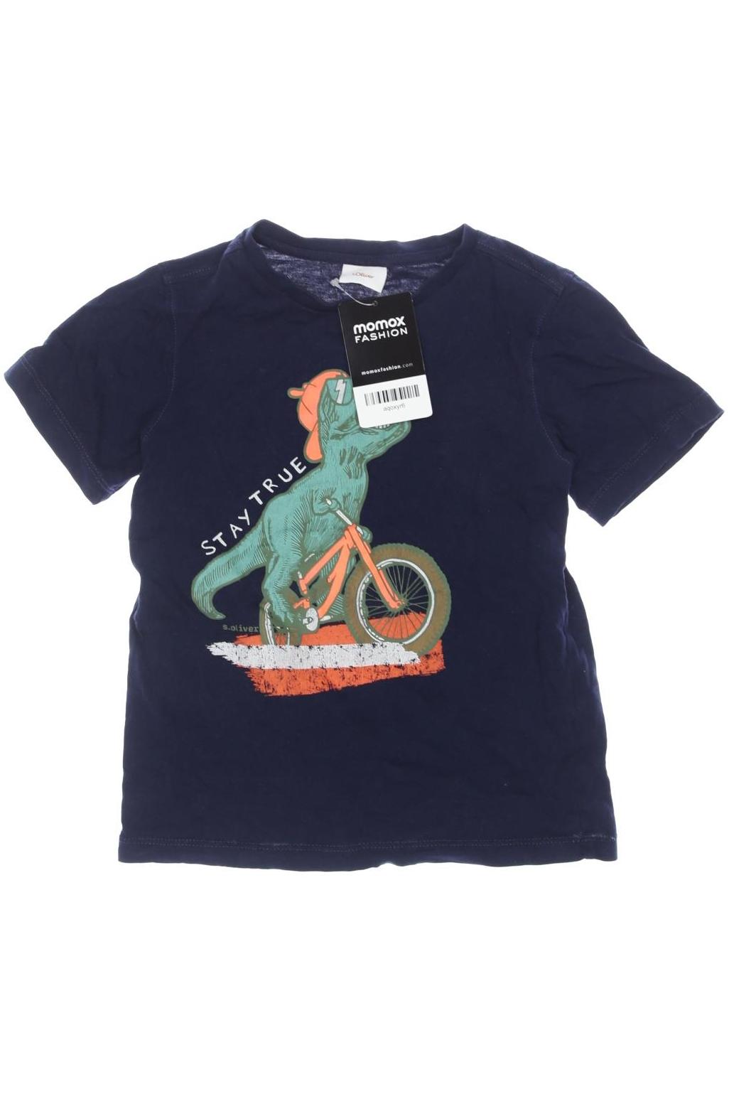 

QS by s.Oliver Herren T-Shirt, marineblau, Gr. 116