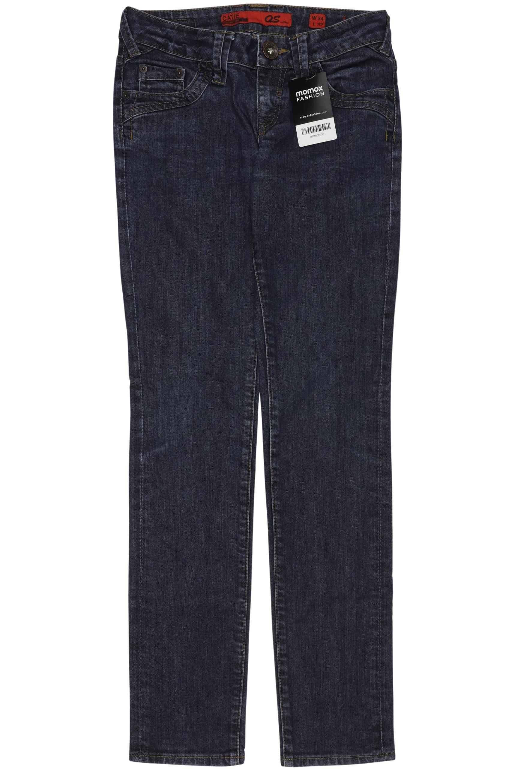

QS by s.Oliver Damen Jeans, marineblau, Gr. 34