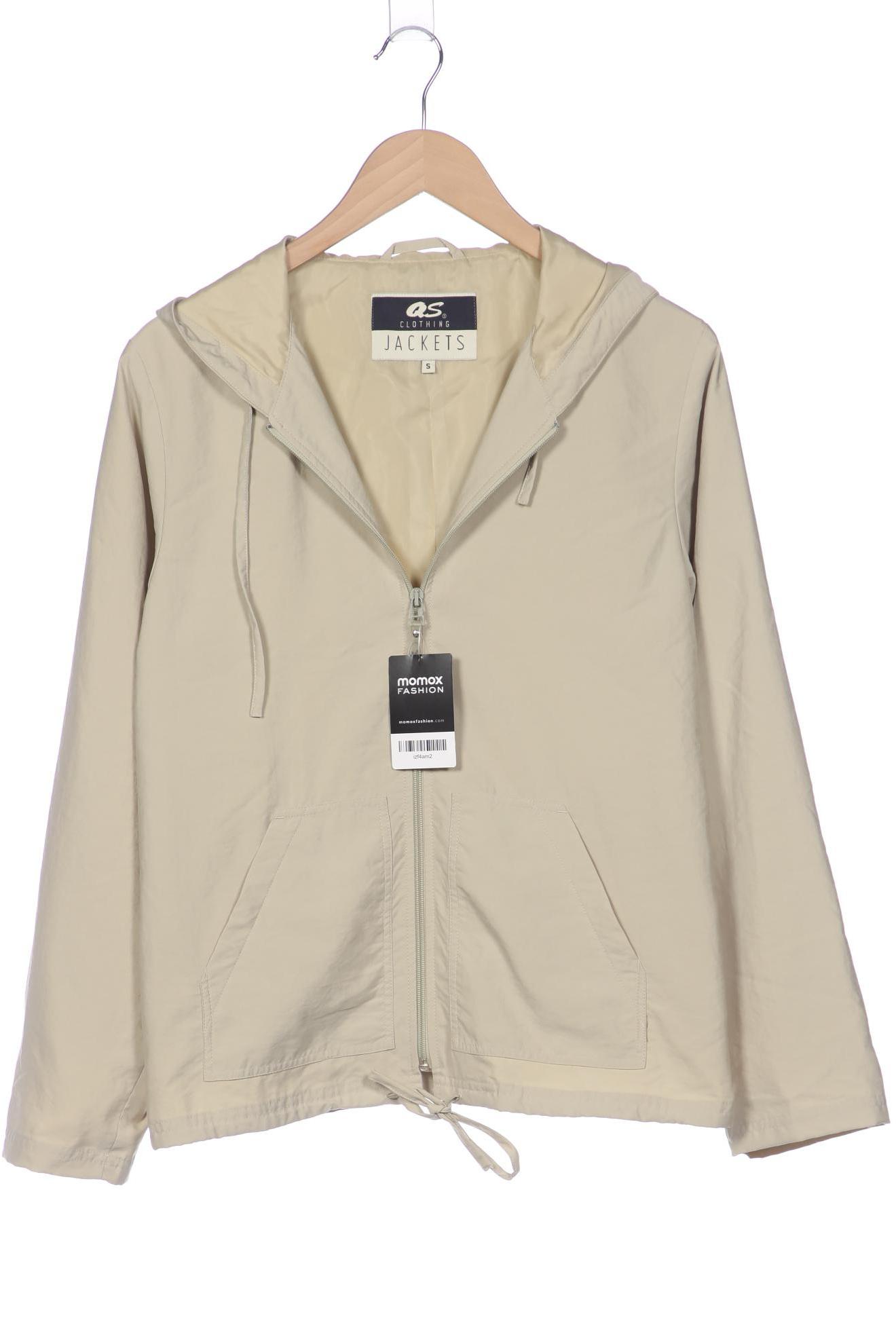 

QS by s.Oliver Damen Jacke, cremeweiß, Gr. 36
