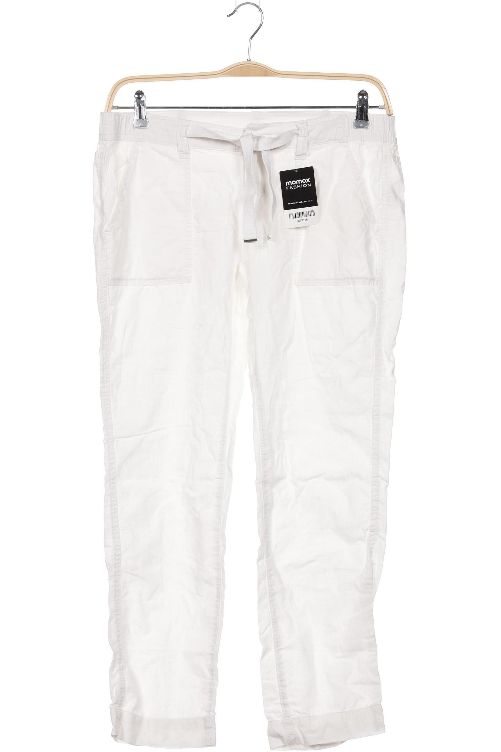 

QS by s.Oliver Damen Stoffhose, weiß, Gr. 38