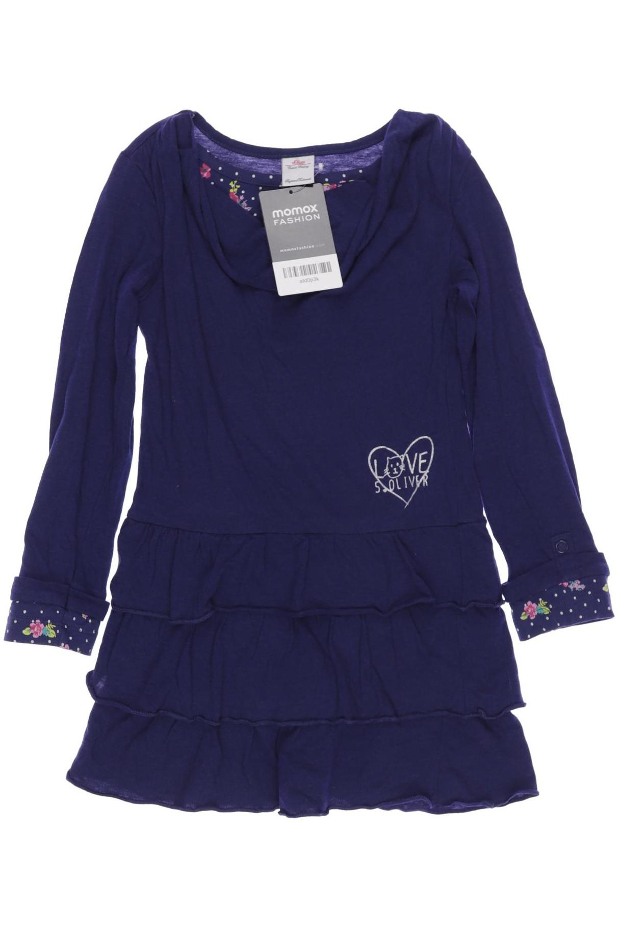 

QS by s.Oliver Damen Kleid, marineblau, Gr. 104
