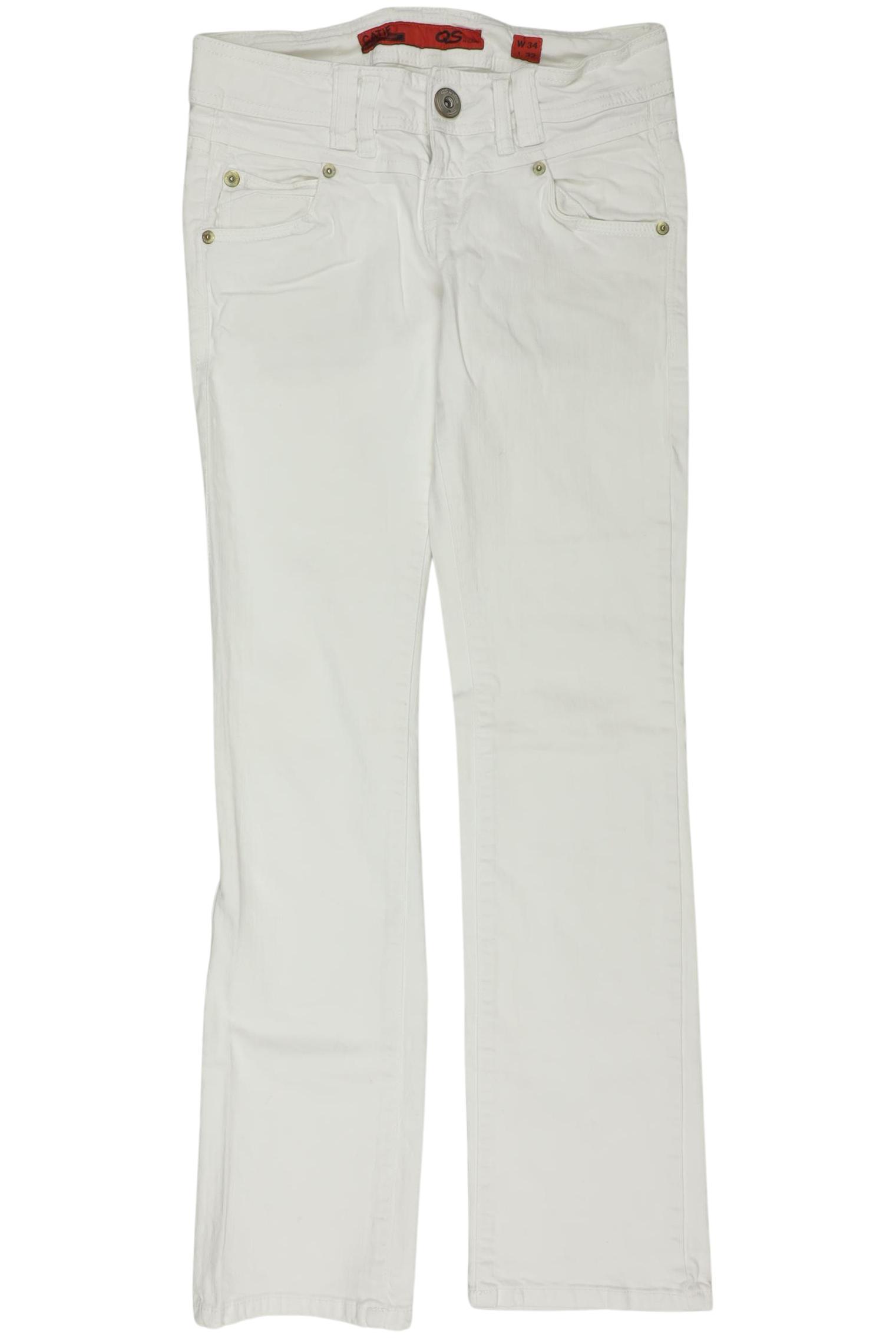 

QS by s.Oliver Damen Jeans, weiß, Gr. 34
