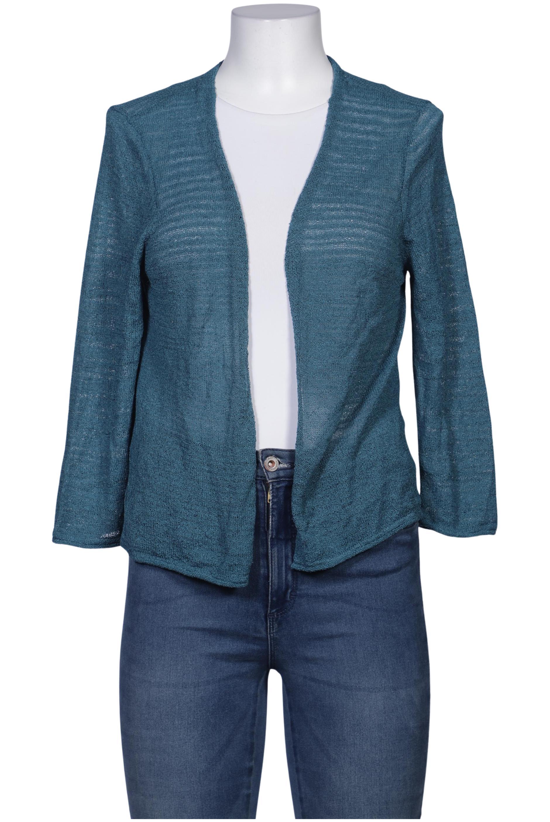 

QS by s.Oliver Damen Strickjacke, türkis, Gr. 42