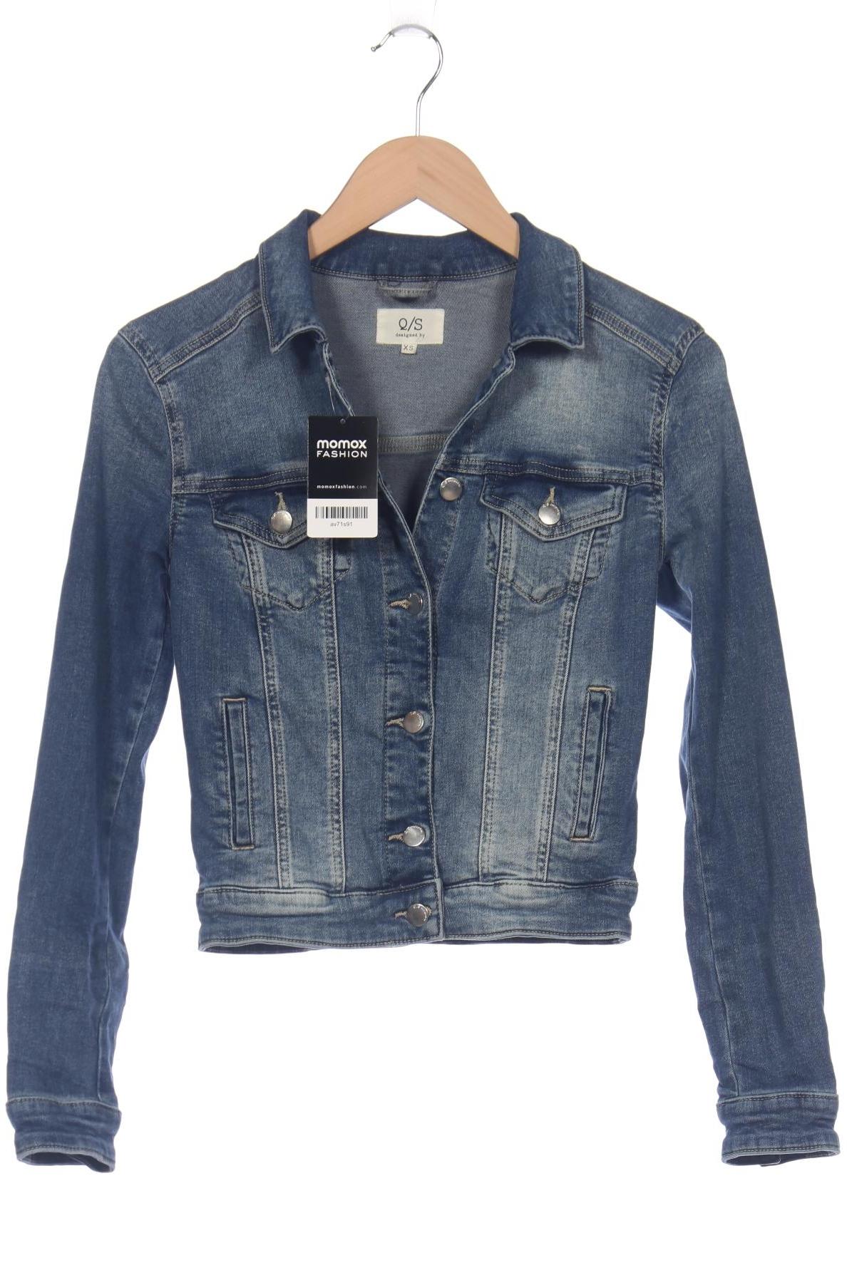 

QS by s.Oliver Damen Jacke, blau, Gr. 34