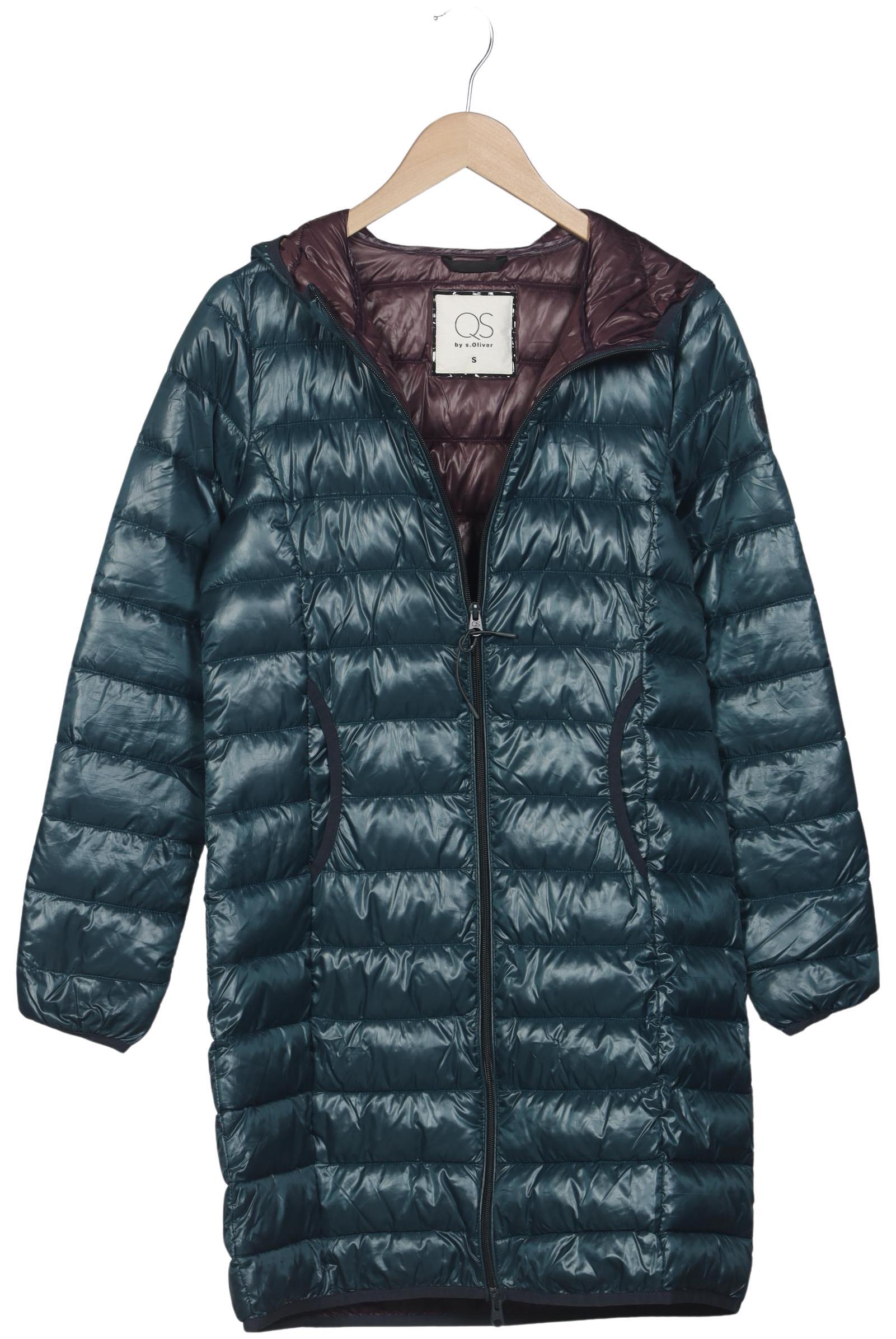 

QS by s.Oliver Damen Mantel, türkis, Gr. 36