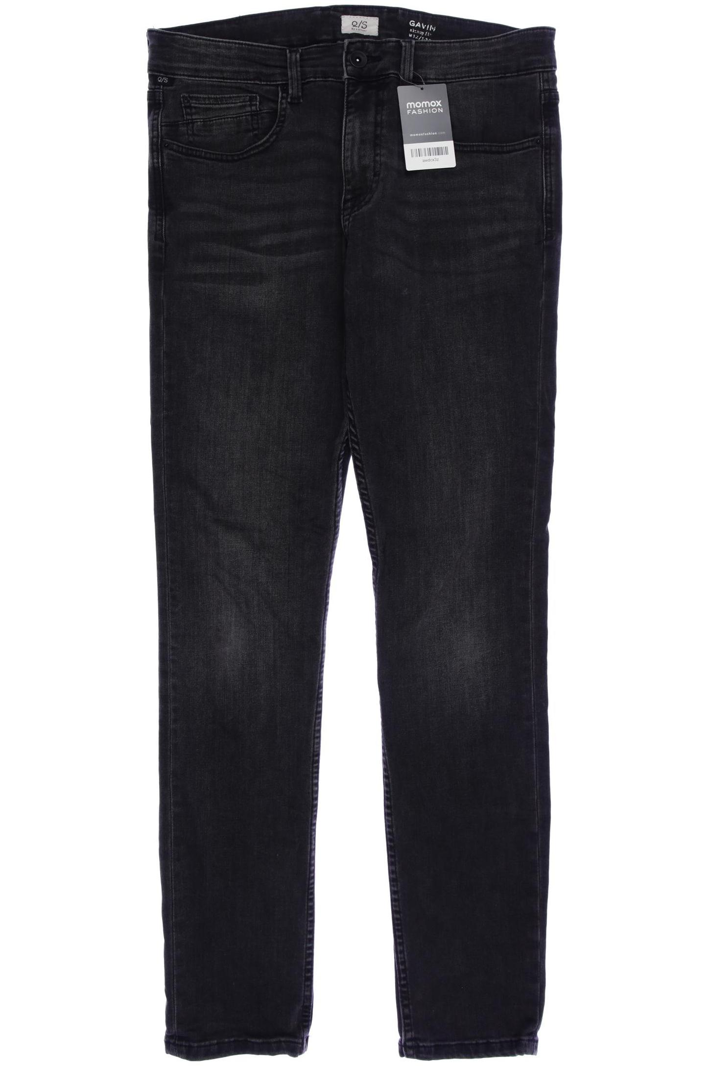 

QS by s.Oliver Herren Jeans, schwarz, Gr. 32