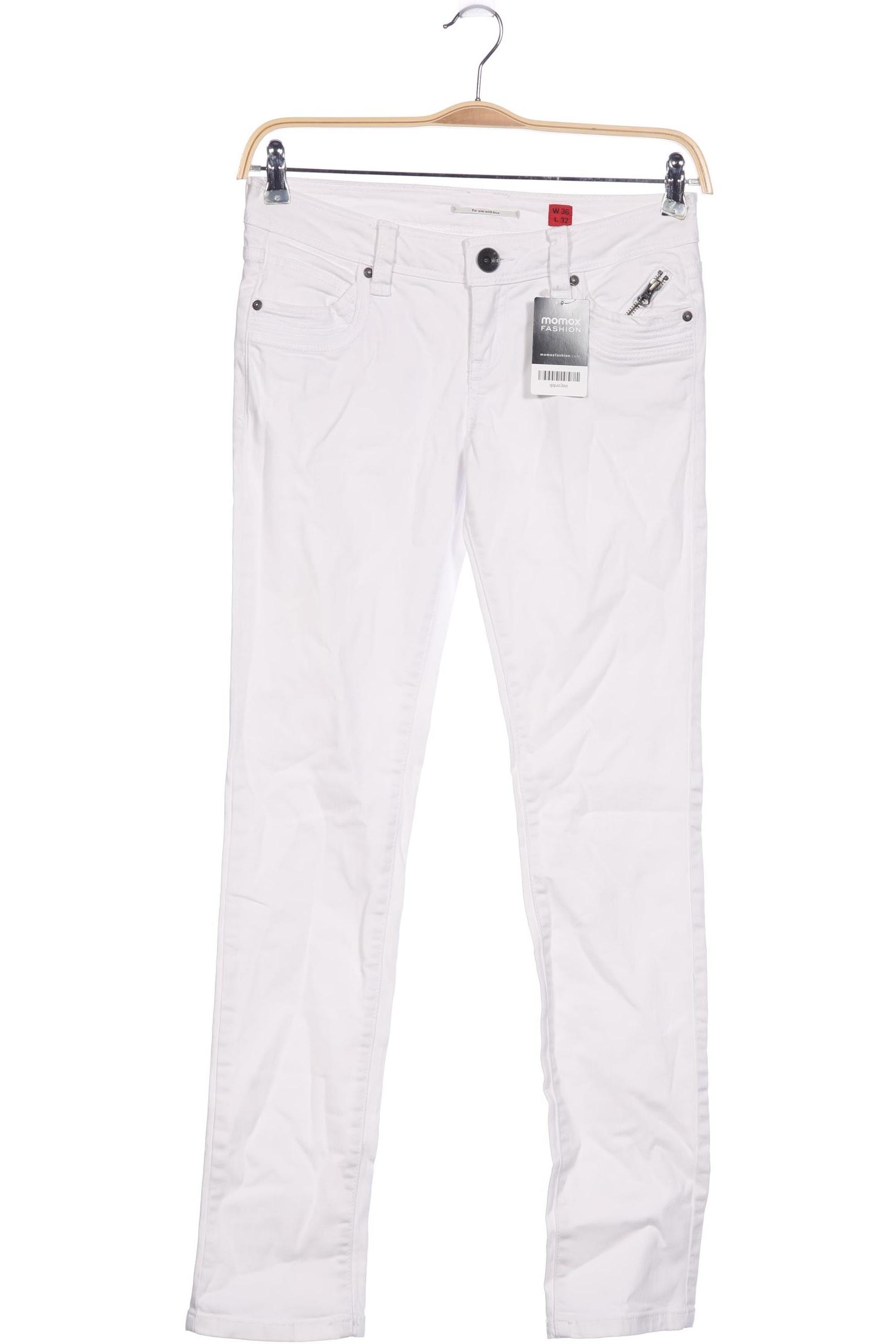 

QS by s.Oliver Damen Jeans, weiß, Gr. 36