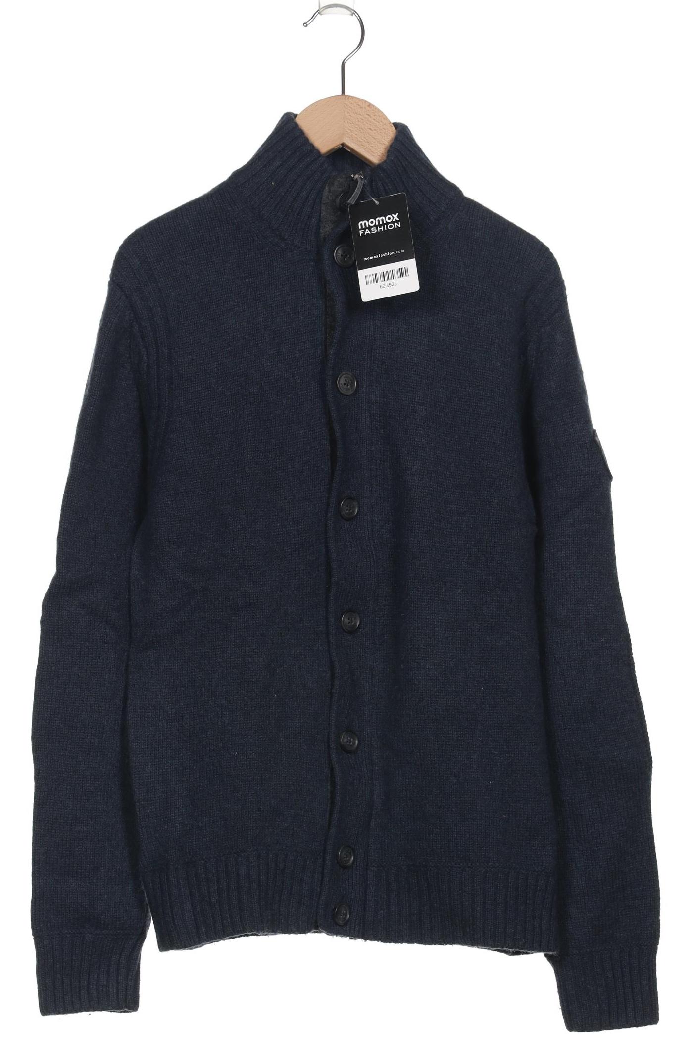 

QS by s.Oliver Herren Strickjacke, blau, Gr. 48