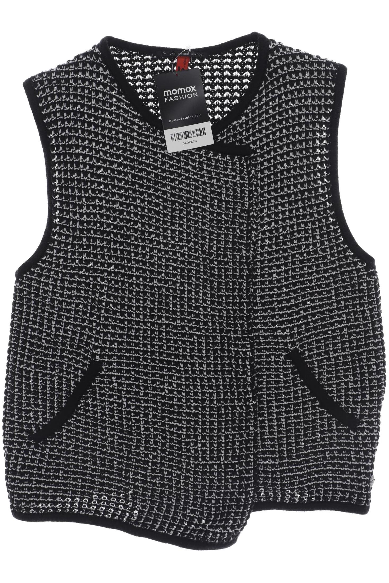 

QS by s.Oliver Damen Strickjacke, schwarz, Gr. 36