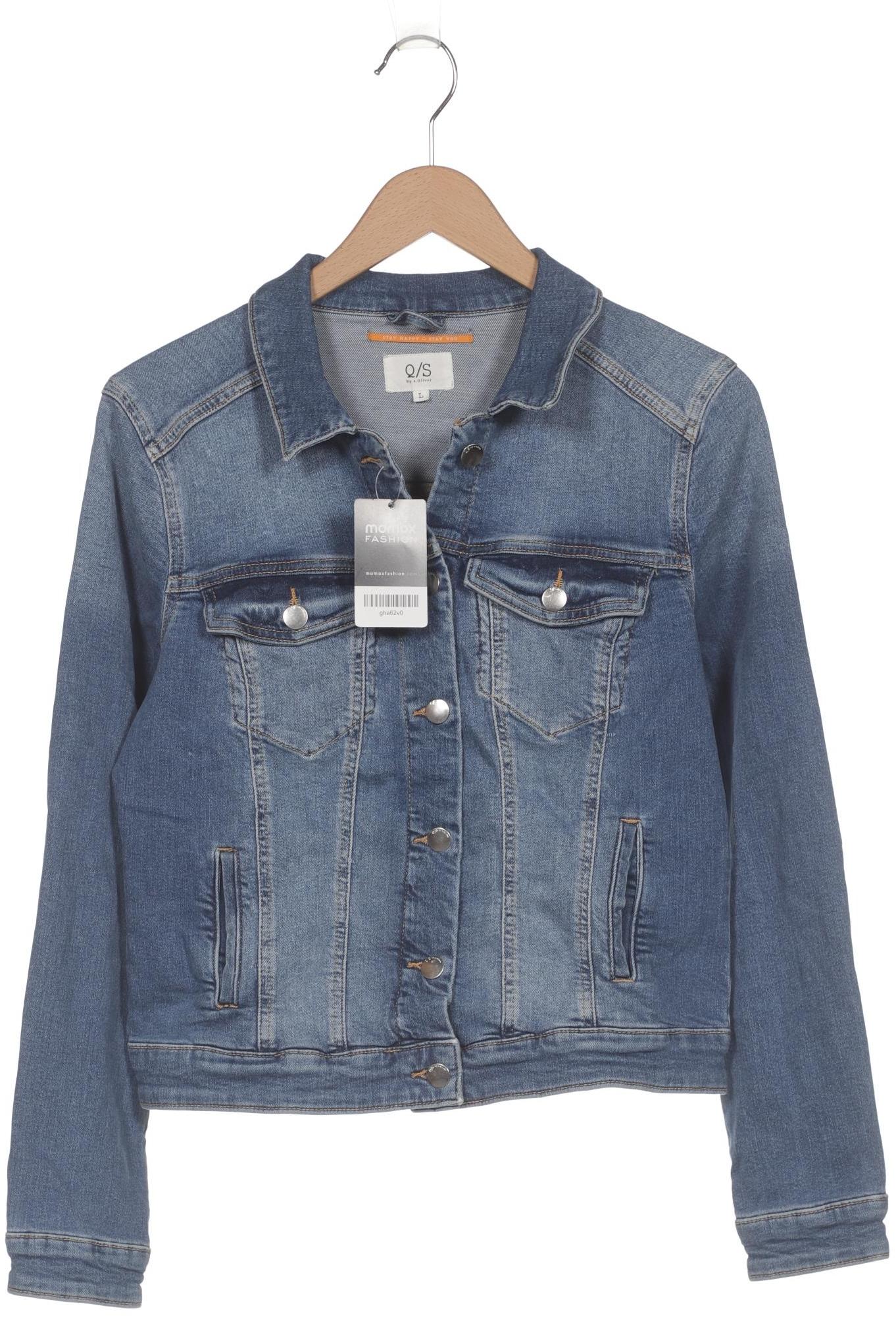 

QS by s.Oliver Damen Jacke, blau, Gr. 42