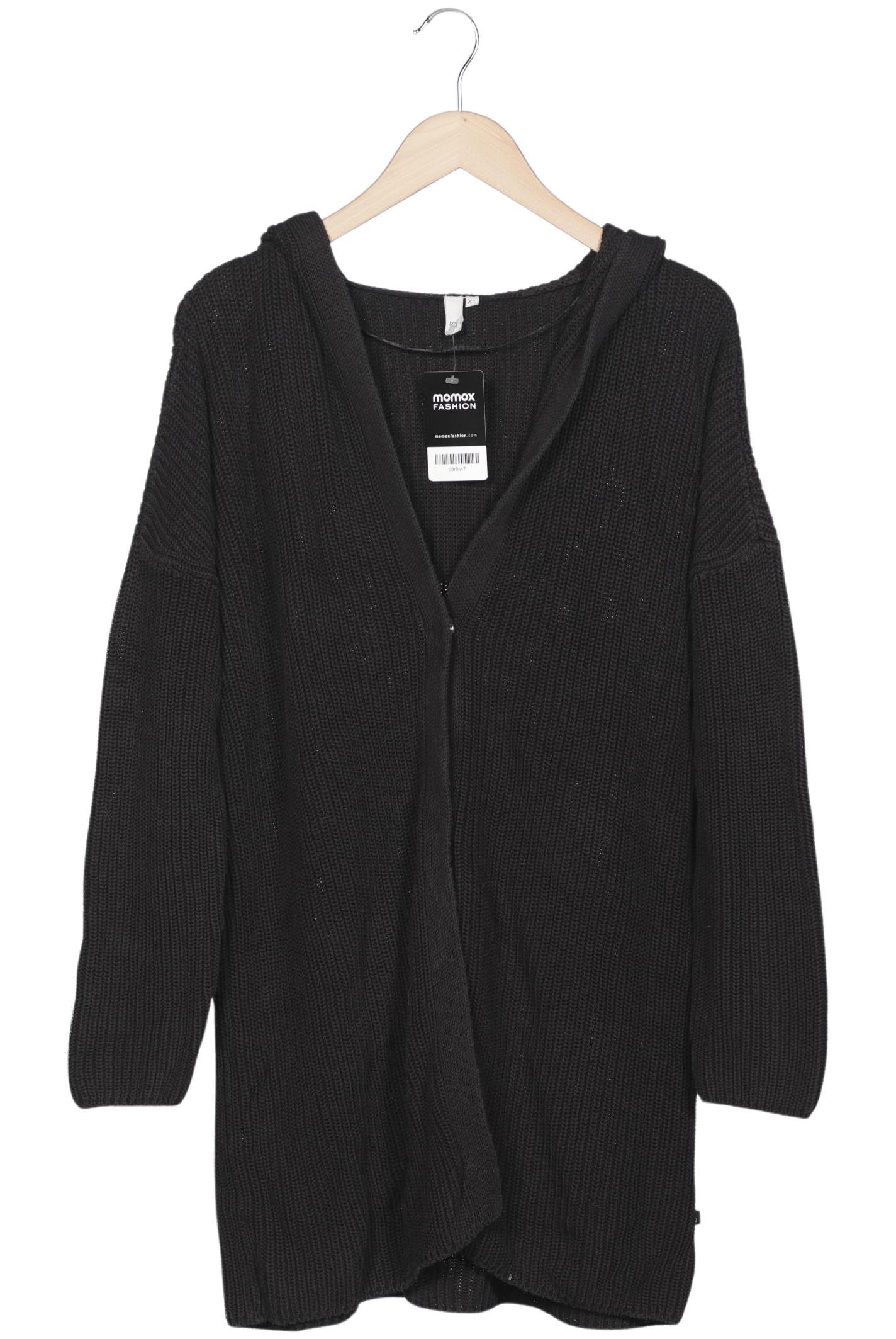 

QS by s.Oliver Damen Strickjacke, grau, Gr. 44