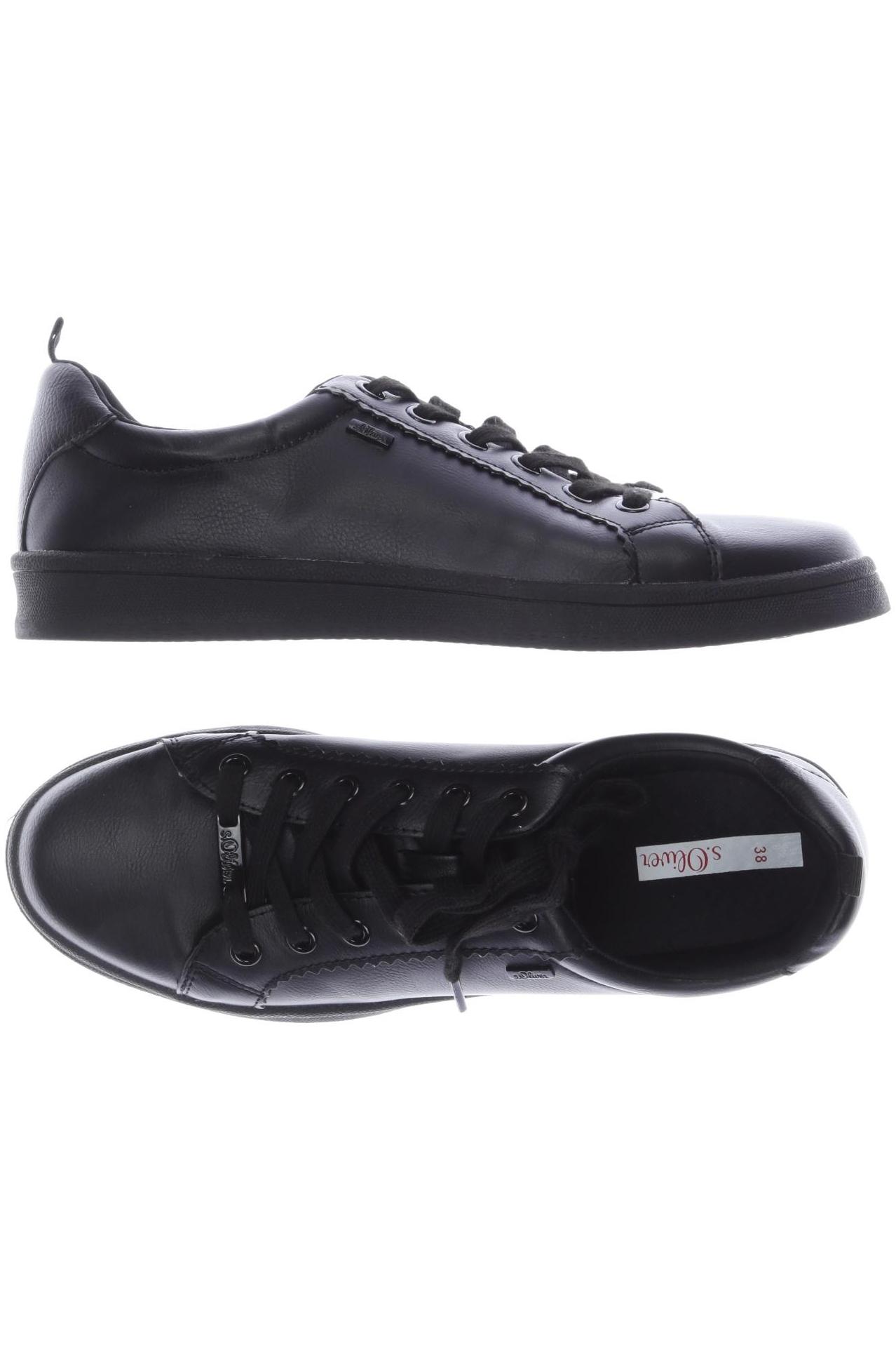

QS by s.Oliver Damen Sneakers, schwarz, Gr. 38