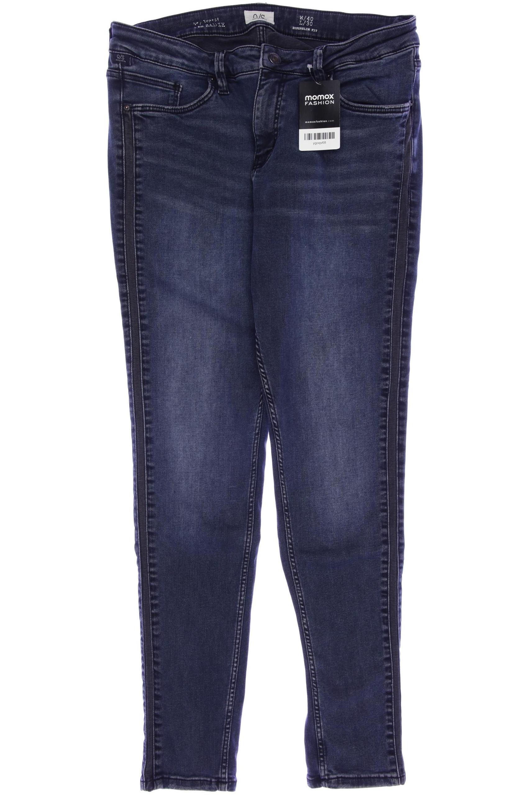 

QS by s.Oliver Damen Jeans, marineblau, Gr. 40