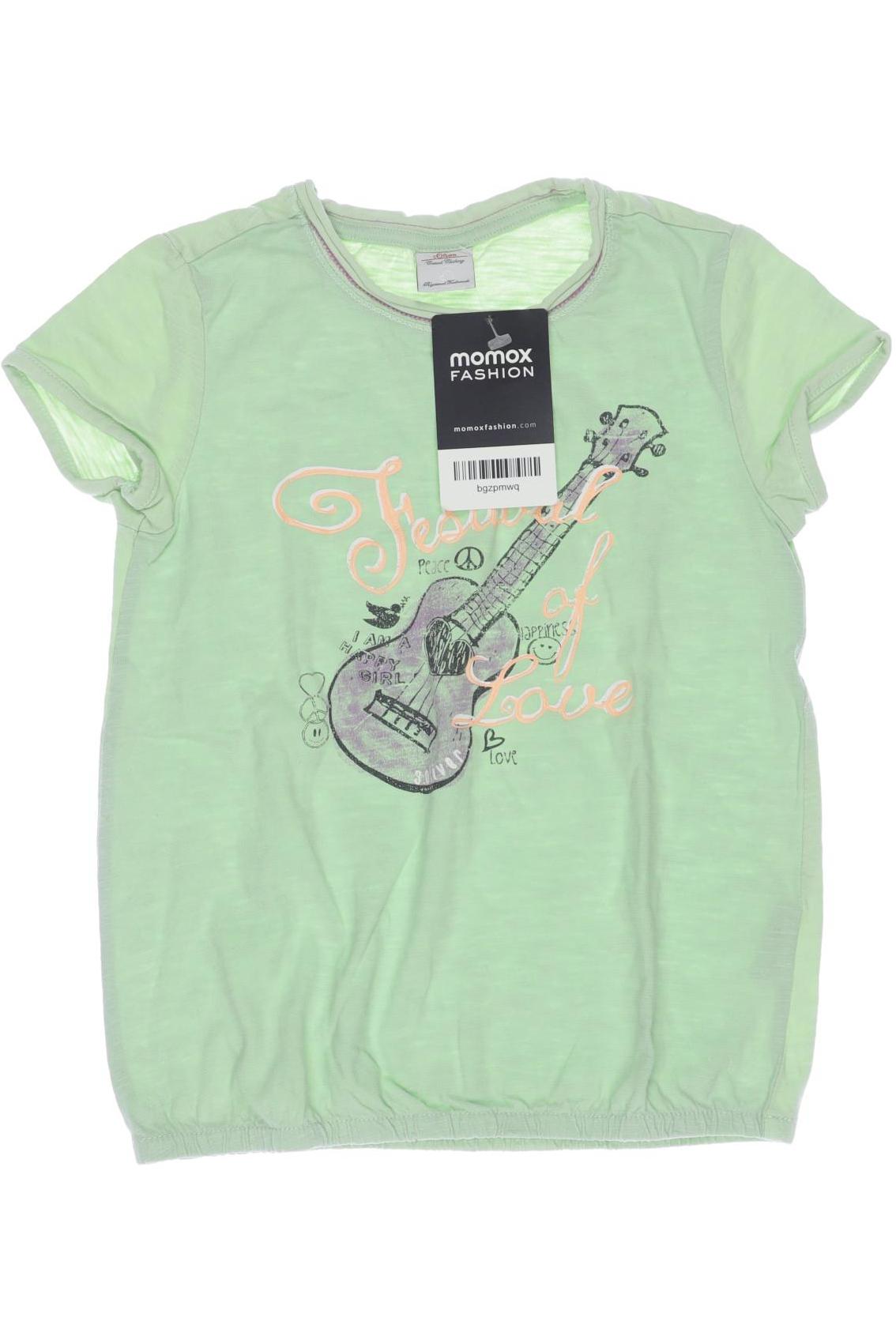 

QS by s.Oliver Damen T-Shirt, hellgrün, Gr. 104