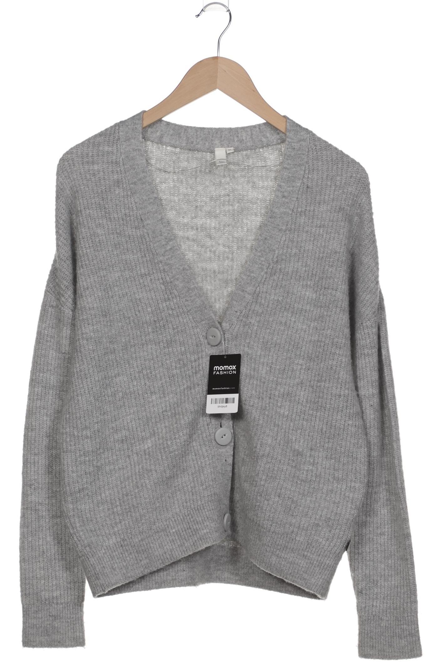 

QS by s.Oliver Damen Strickjacke, grau, Gr. 38