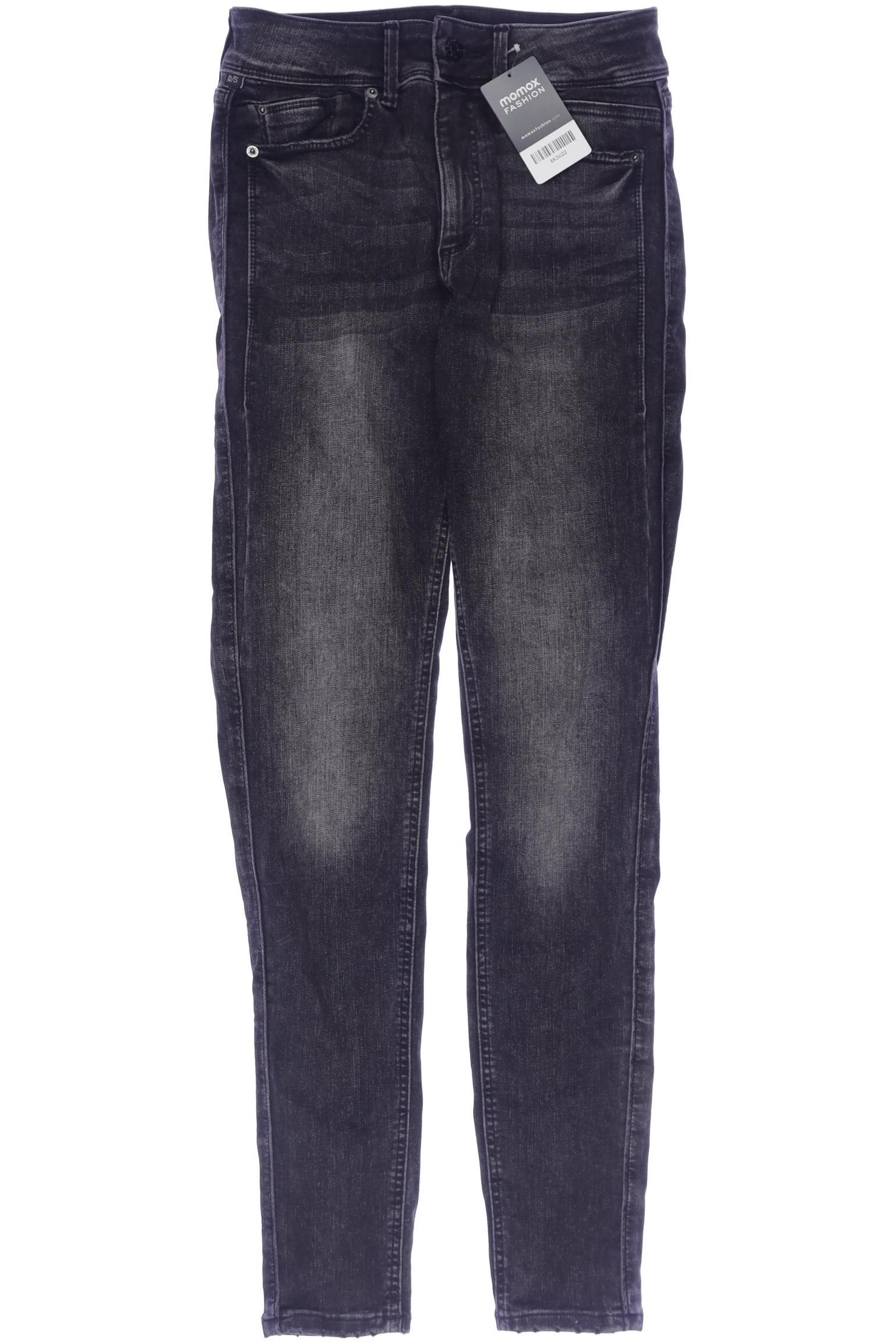 

QS by s.Oliver Damen Jeans, schwarz, Gr. 34