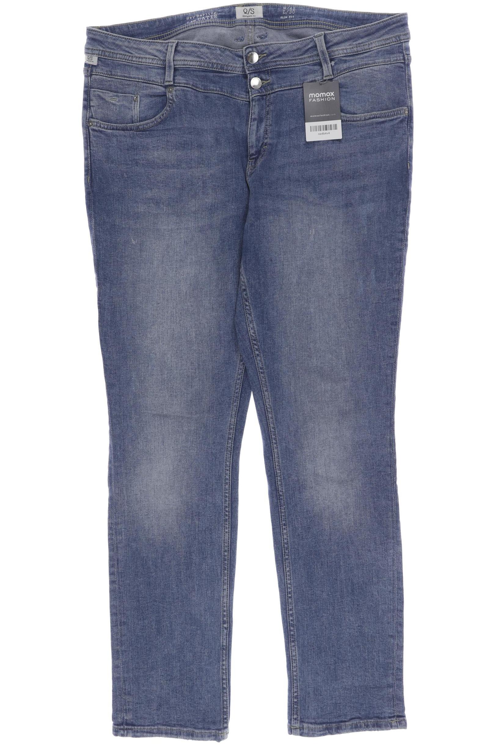 

QS by s.Oliver Damen Jeans, blau, Gr. 42