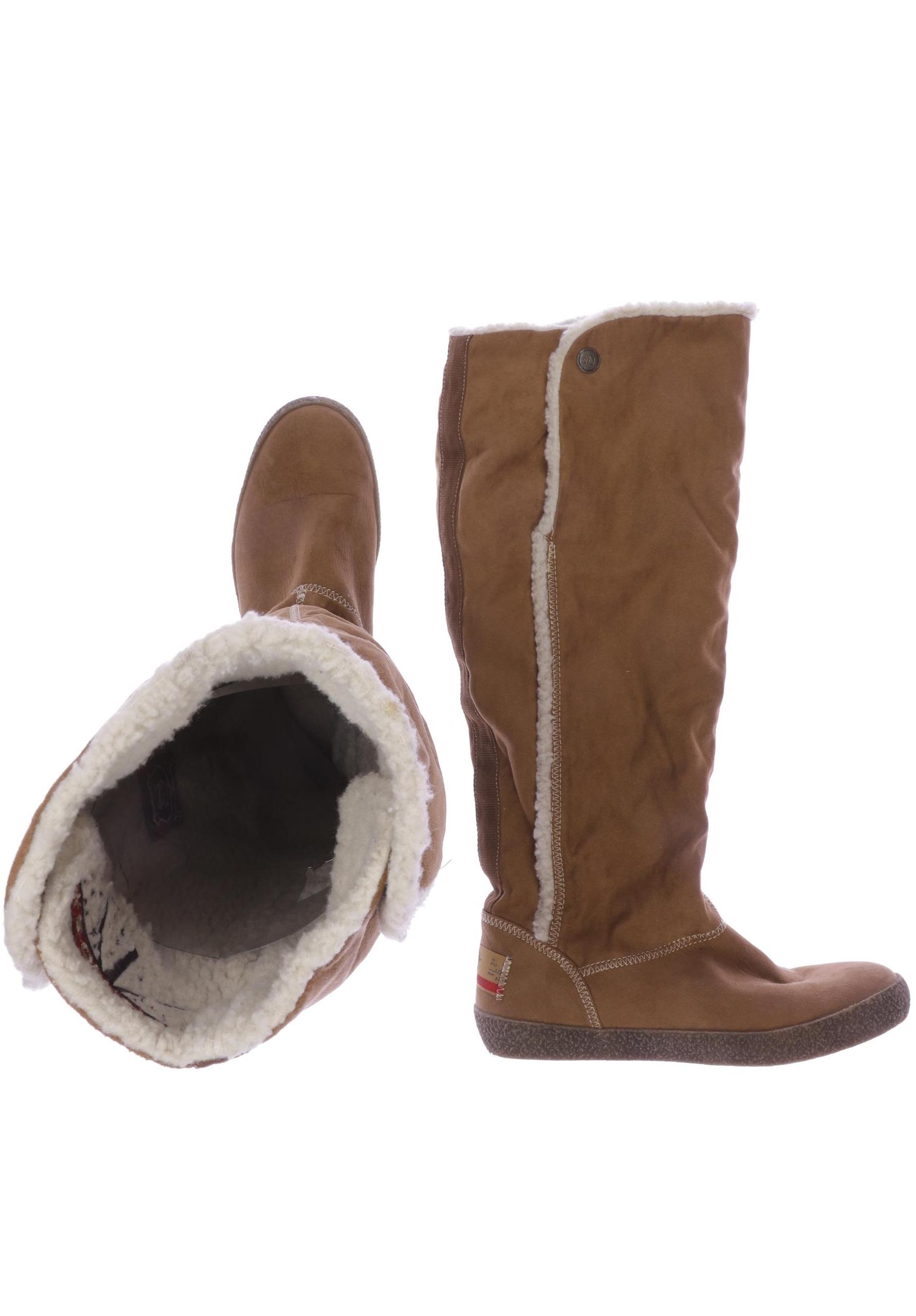 

QS by s.Oliver Damen Stiefel, beige, Gr. 39