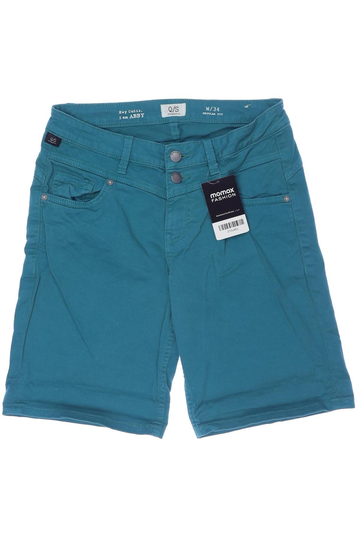 

QS by s.Oliver Damen Shorts, türkis, Gr. 34