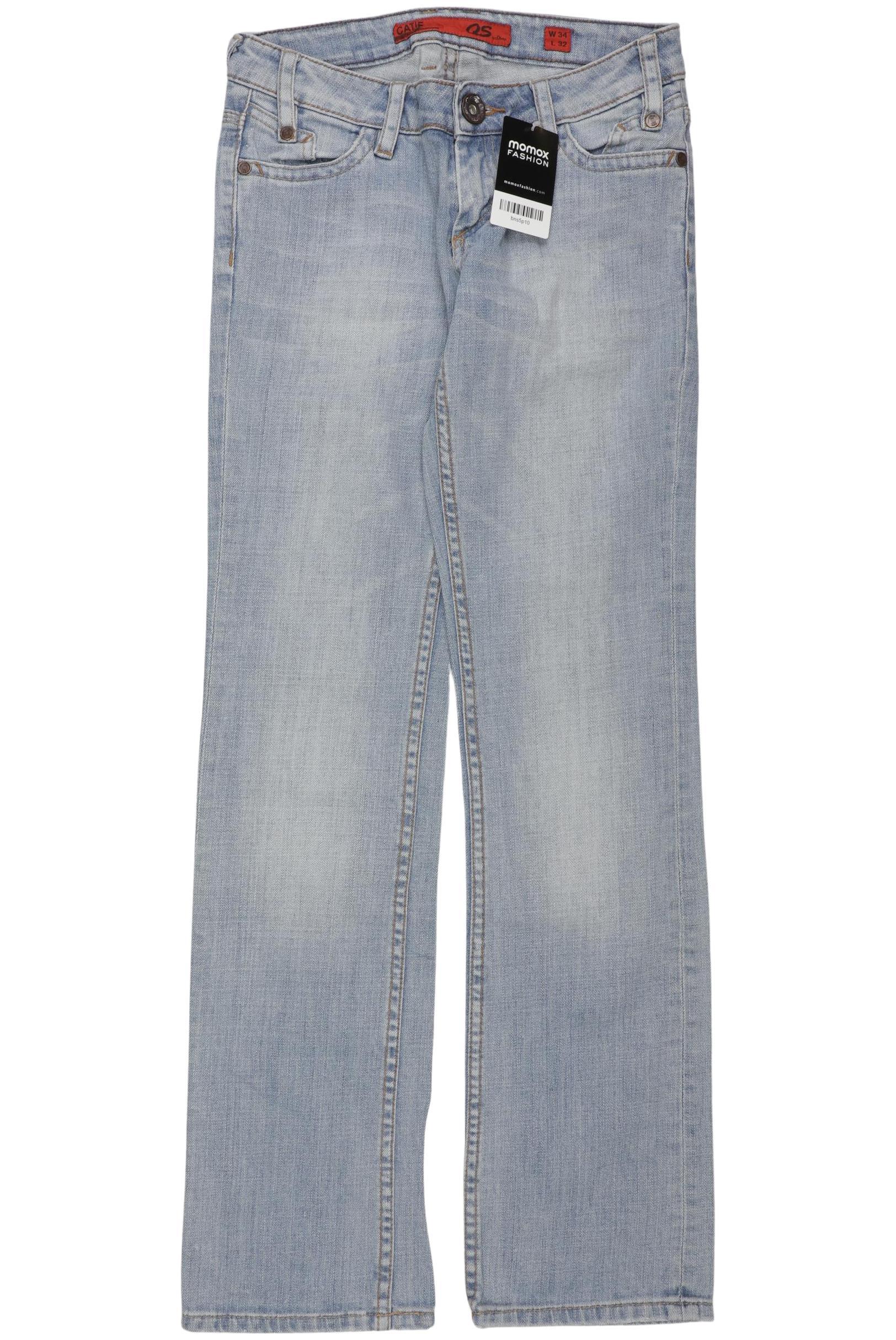 

QS by s.Oliver Damen Jeans, hellblau, Gr. 34