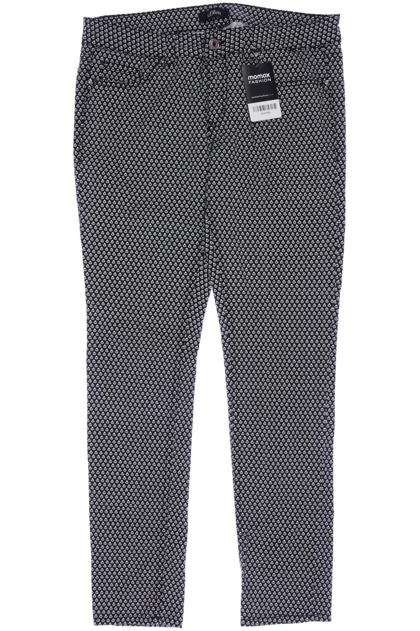 

QS by s.Oliver Damen Stoffhose, schwarz, Gr. 31
