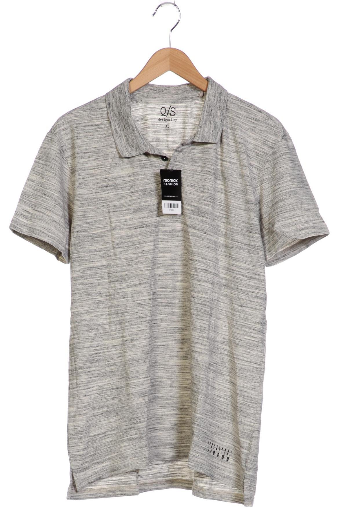 

QS by s.Oliver Herren Poloshirt, cremeweiß, Gr. 54