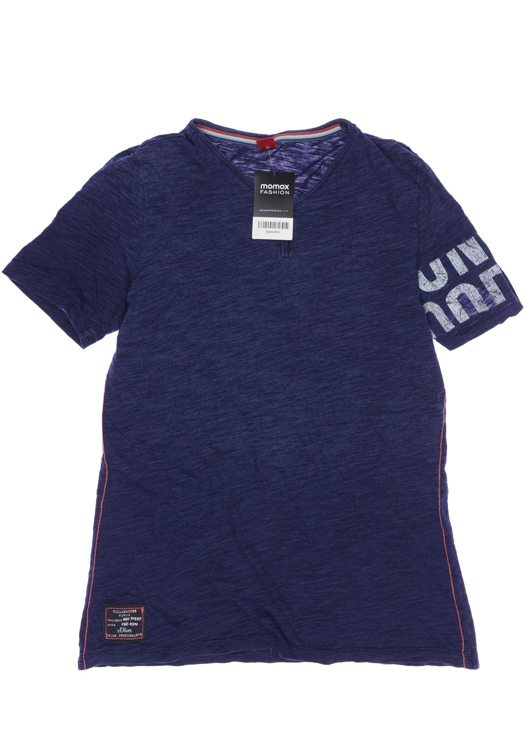 

QS by s.Oliver Herren T-Shirt, marineblau, Gr. 164