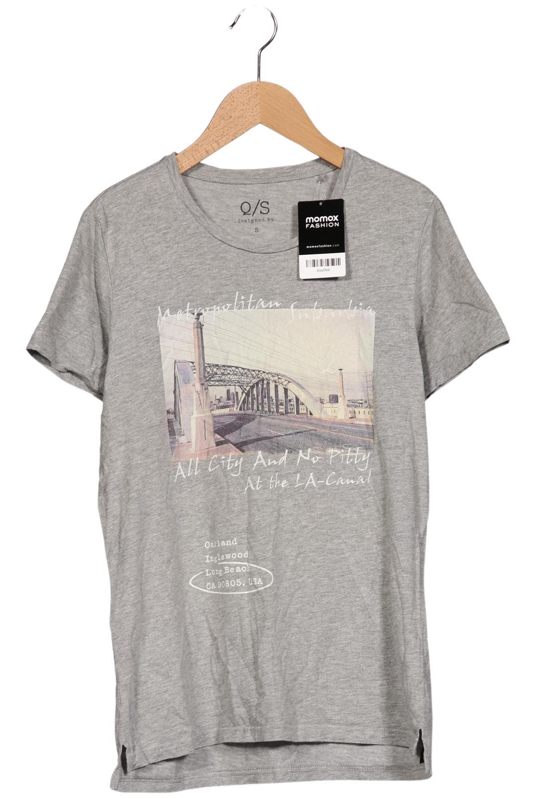 

QS by s.Oliver Herren T-Shirt, grau, Gr. 46