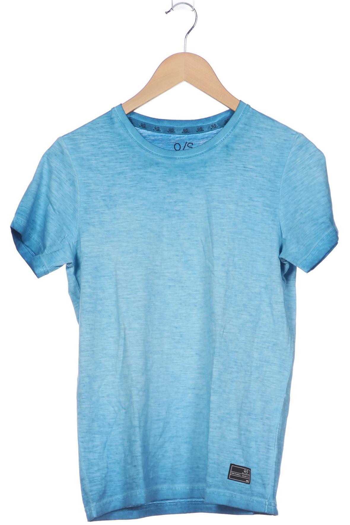 

QS by s.Oliver Herren T-Shirt, blau, Gr. 44