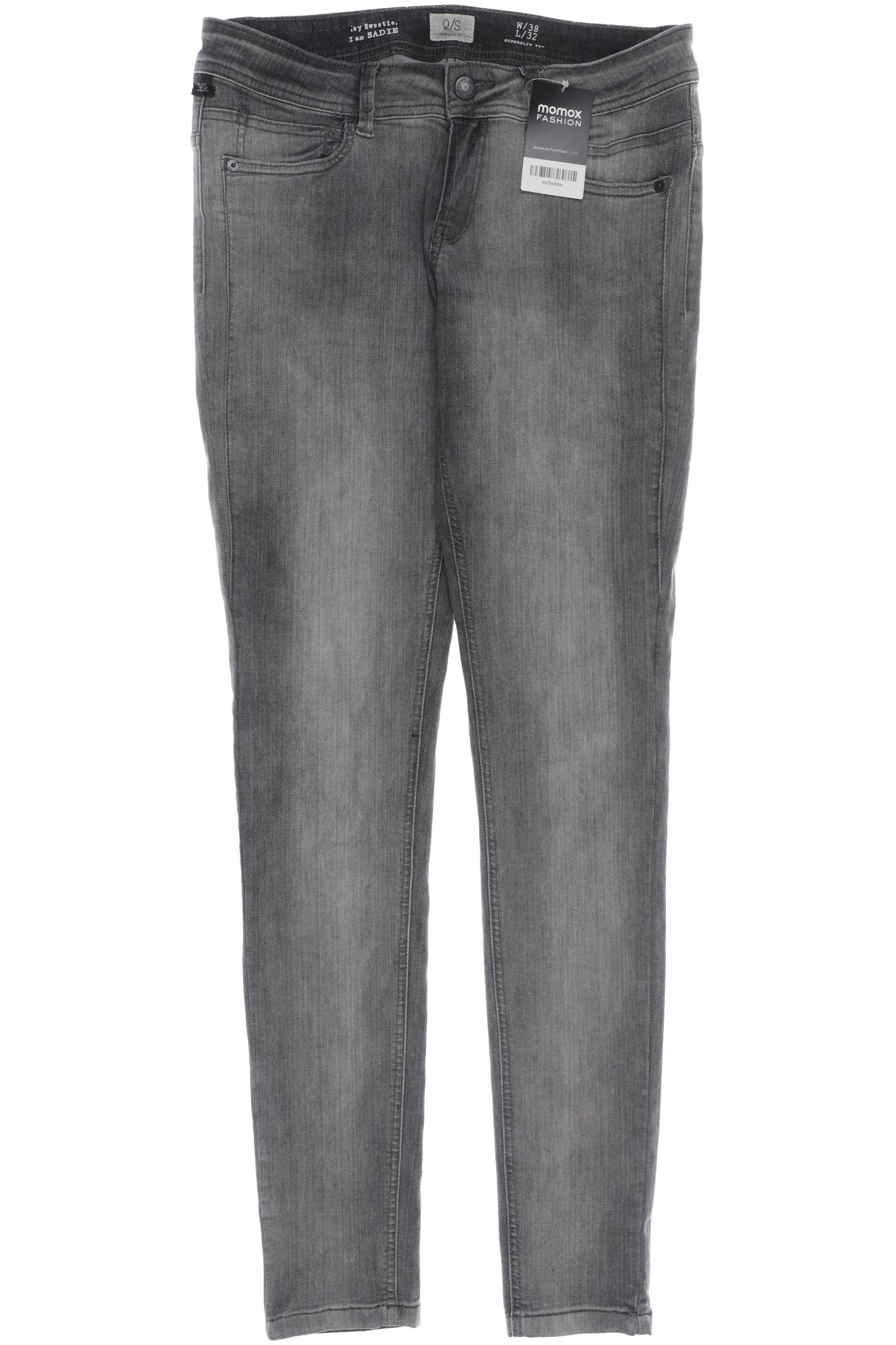 

QS by s.Oliver Damen Jeans, grau, Gr. 38