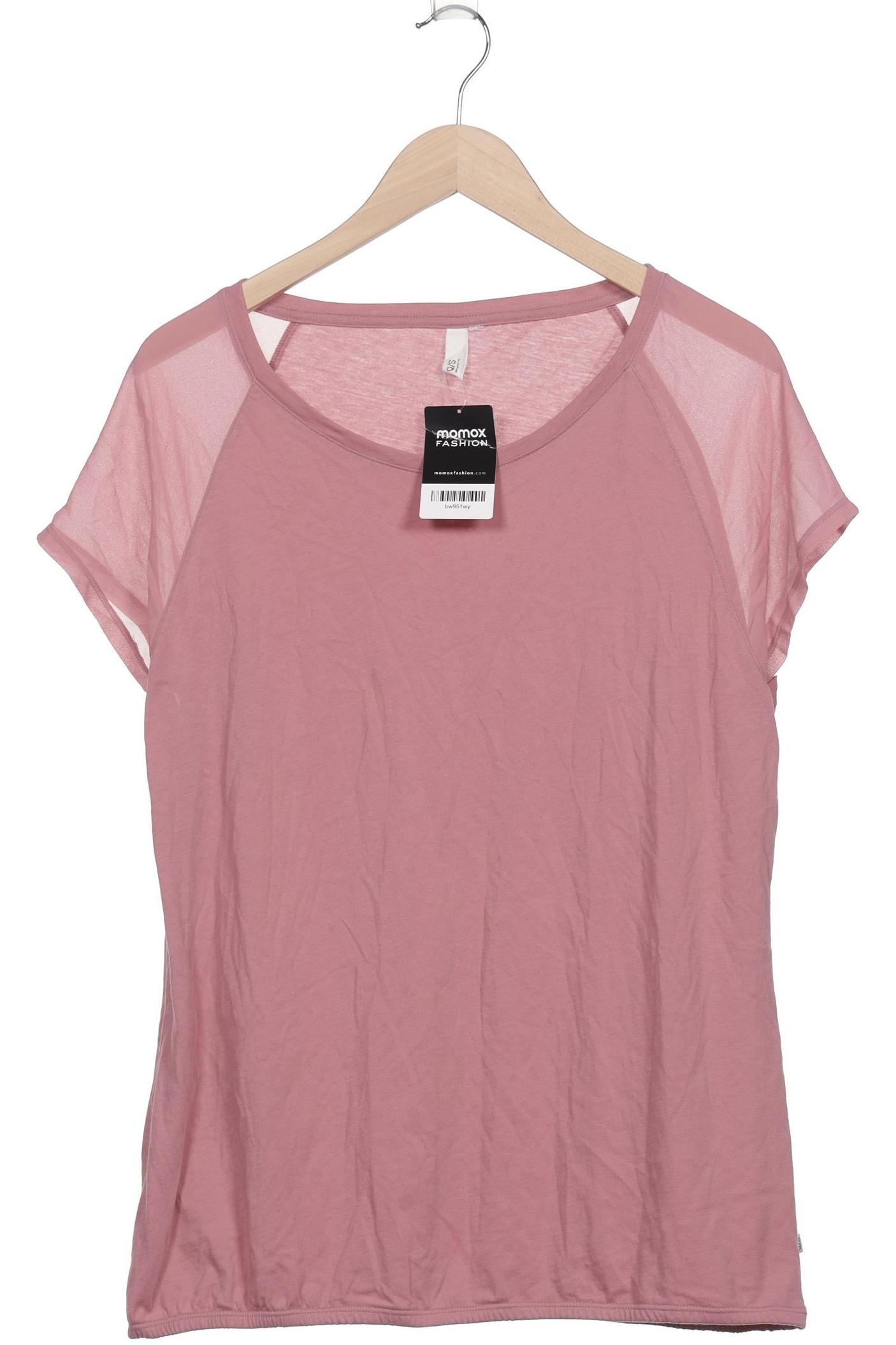 

QS by s.Oliver Damen T-Shirt, pink, Gr. 44