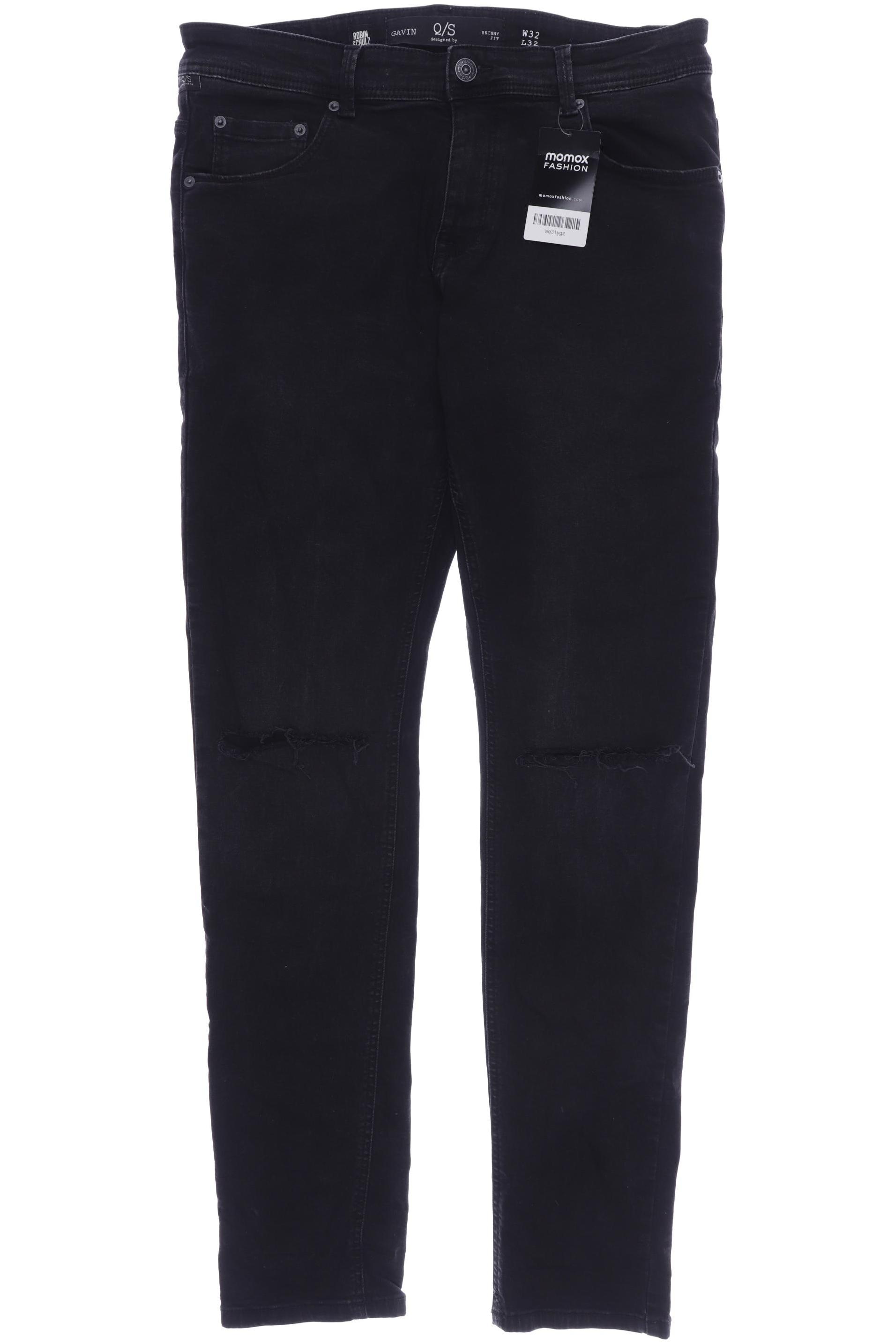 

QS by s.Oliver Herren Jeans, schwarz, Gr. 32