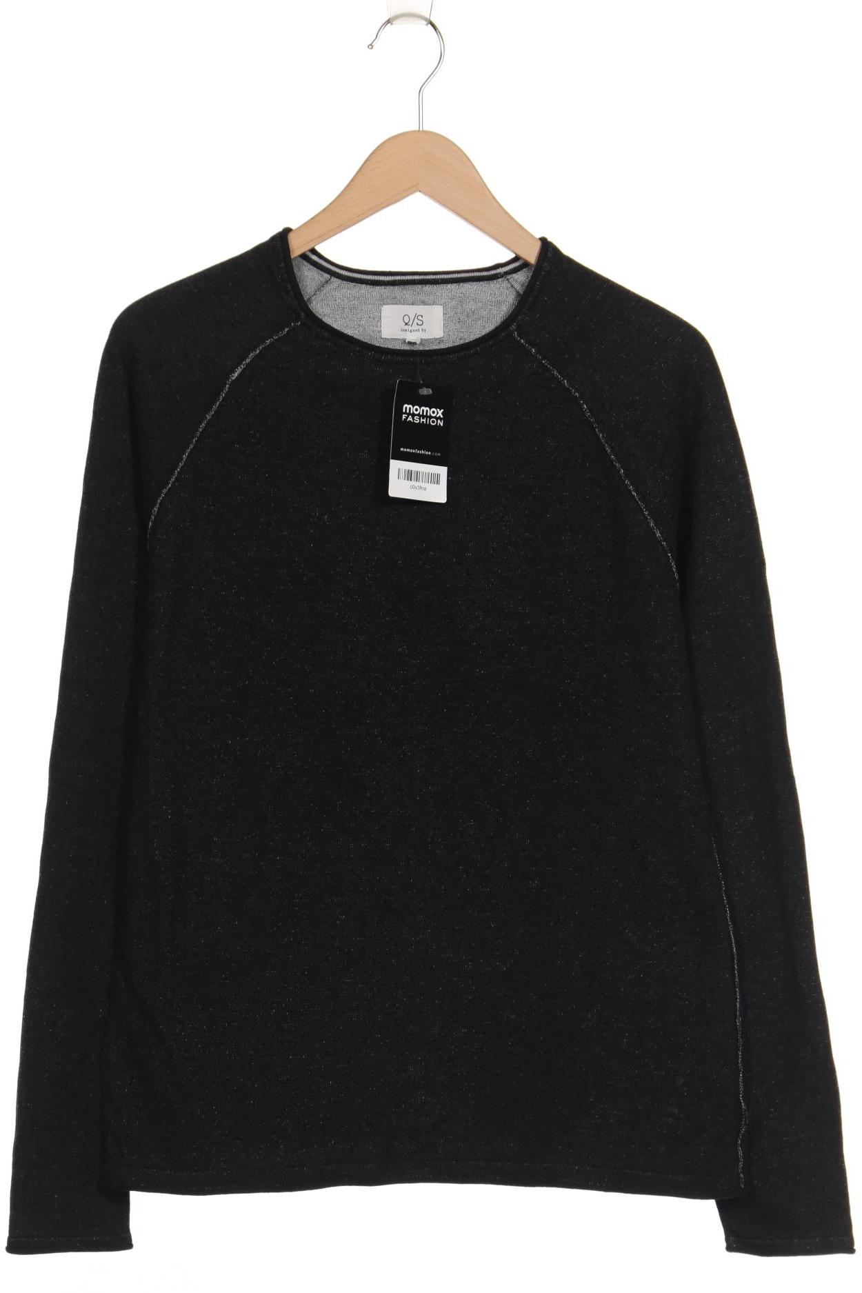 

QS by s.Oliver Herren Langarmshirt, schwarz, Gr. 52